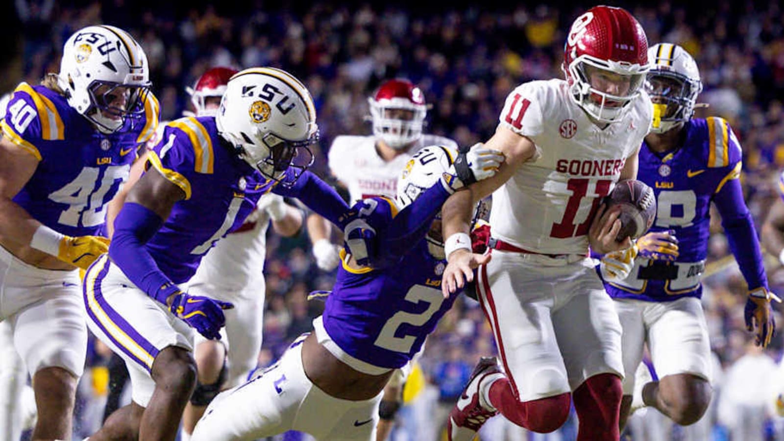 Report: Auburn Hosting Oklahoma Quarterback Jackson Arnold