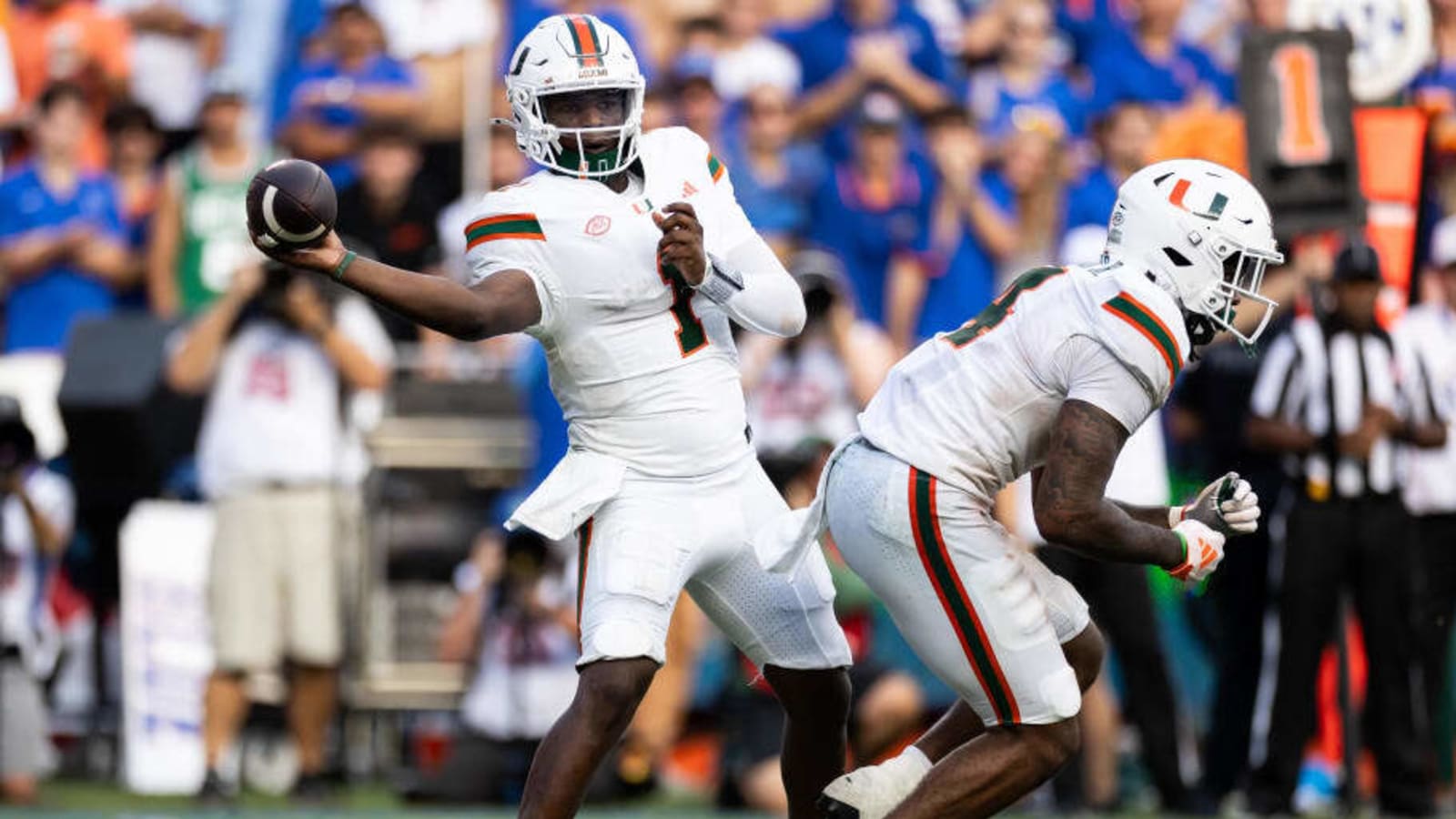 Miami Quarterback Ward Kicks Off Season with Rivalry Win, New NIL Deal