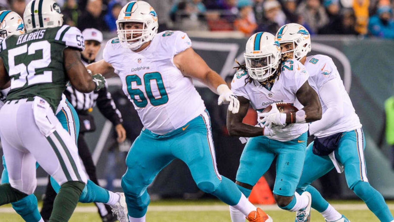 Number 60 and the Three Who Wore It Best for the Dolphins