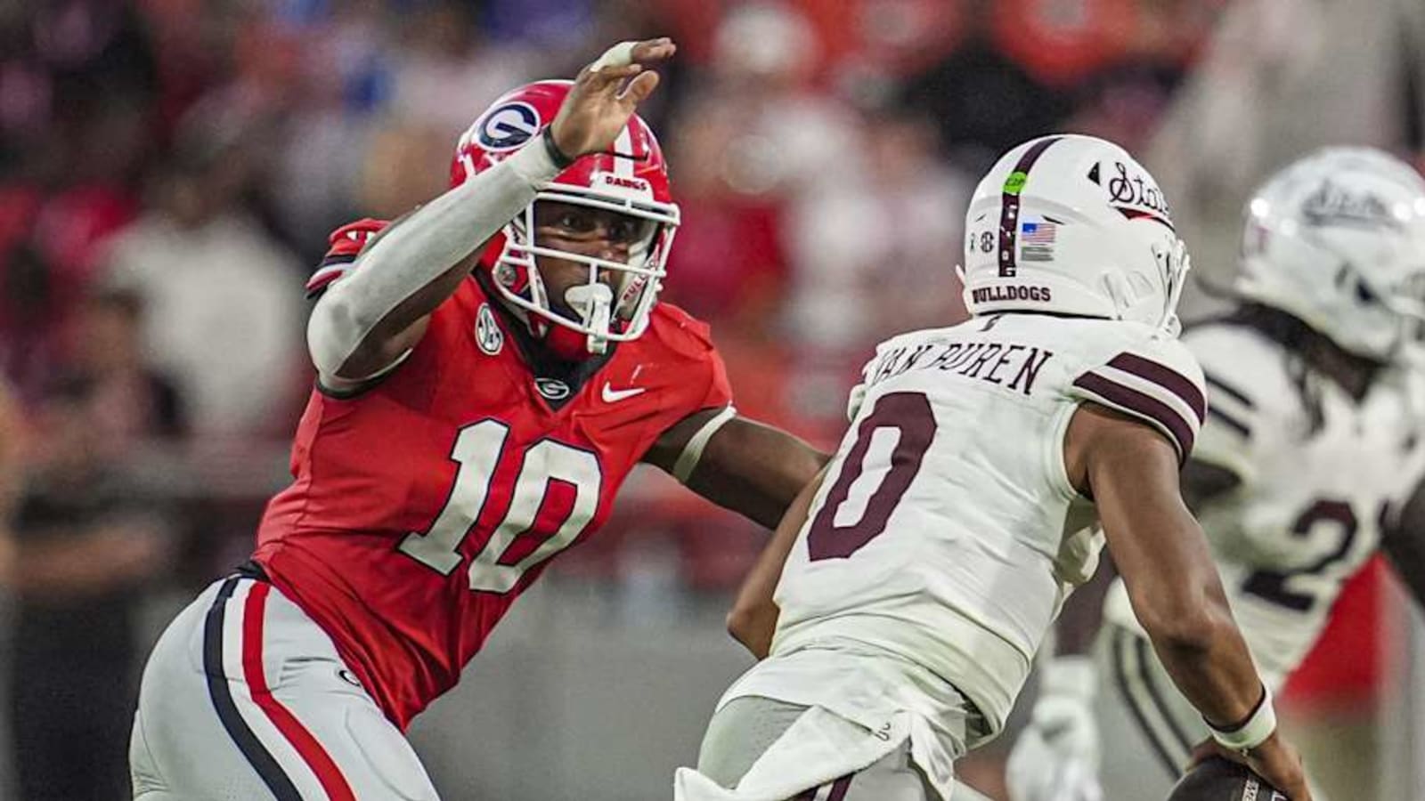 Georgia Football EDGE, Damon Wilson Enters the NCAA Transfer Portal