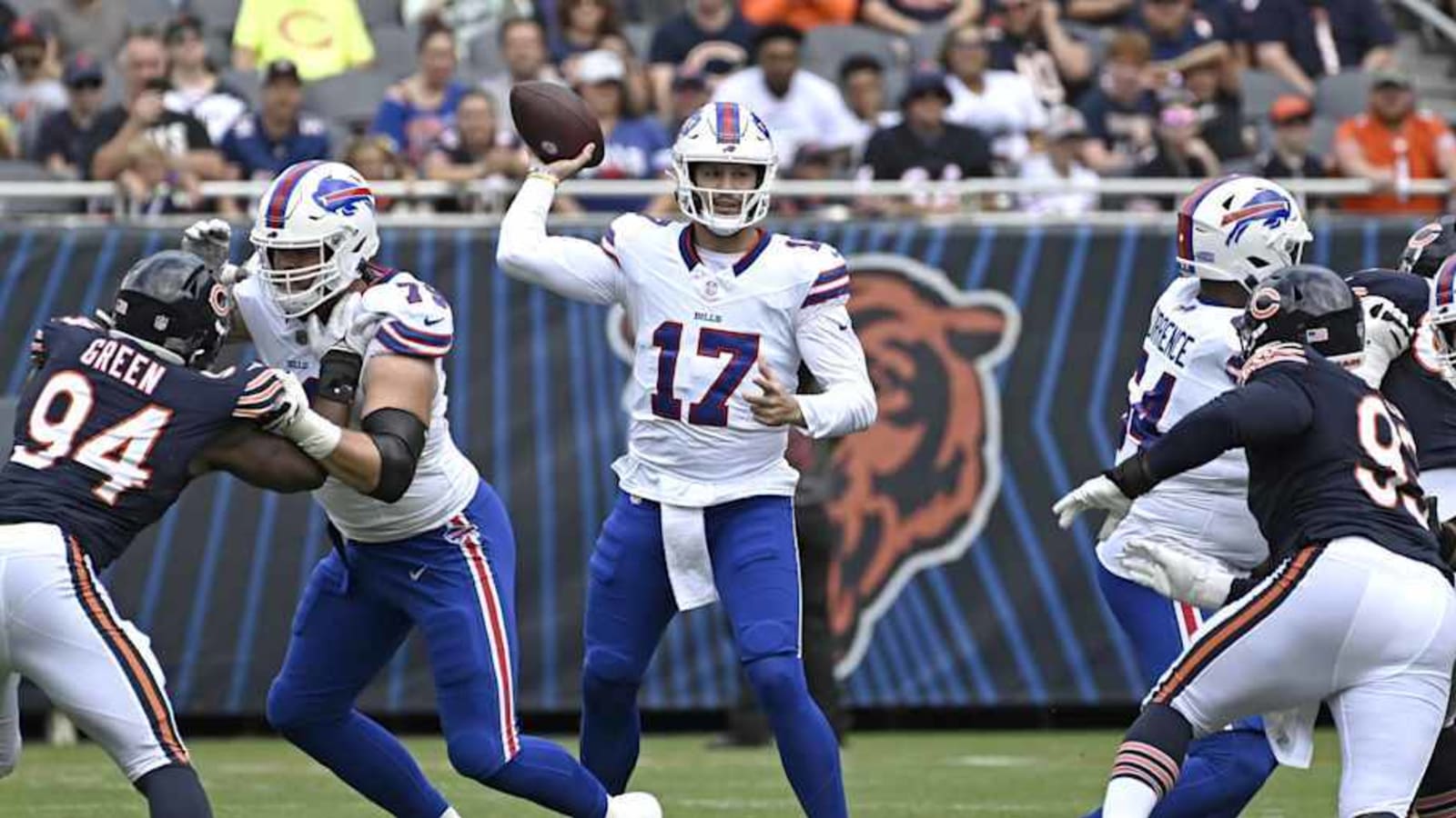 Chicago Bears quarterback room: Caleb Williams is a year ahead of Josh Allen