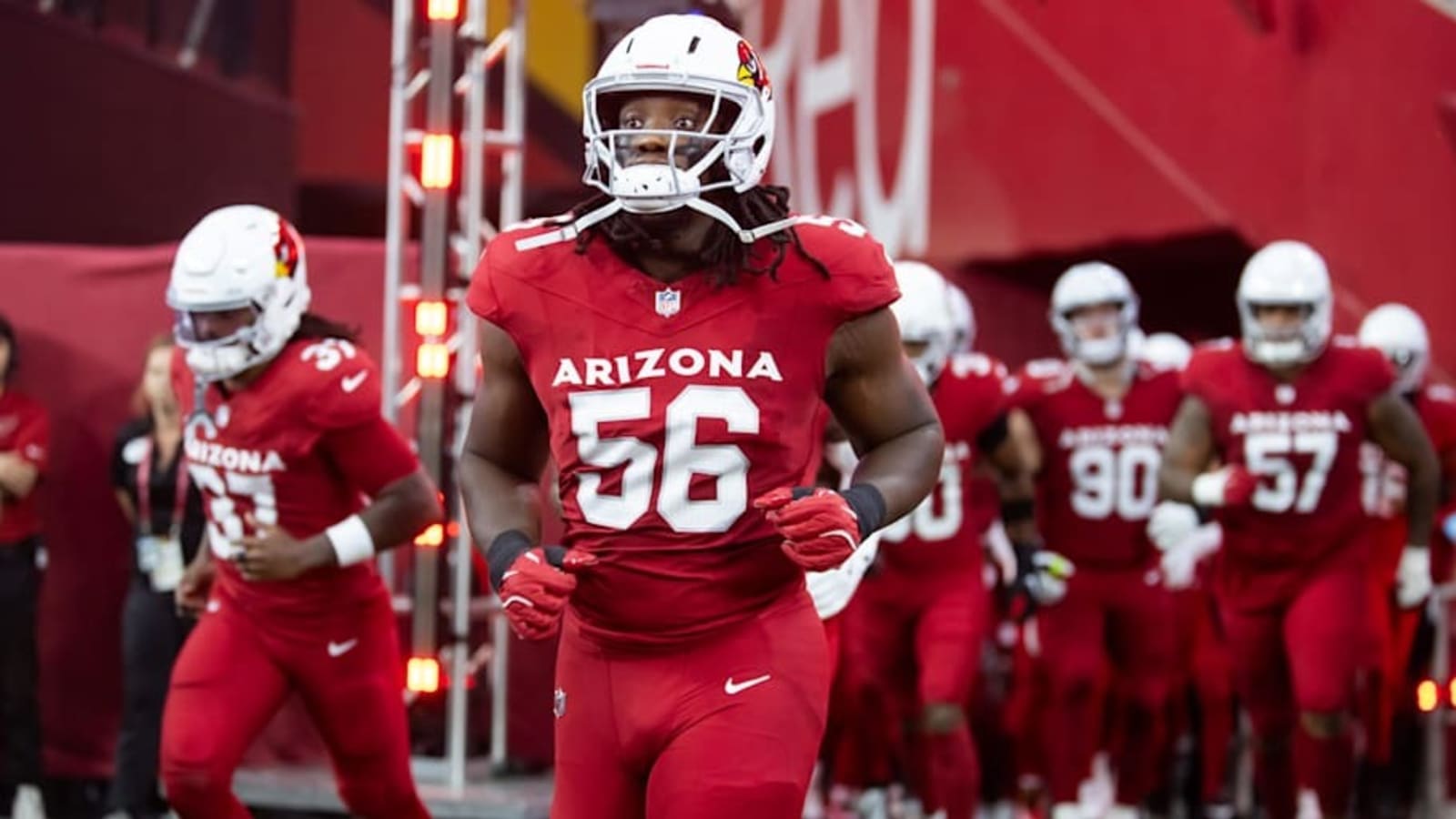 Four Cardinals Questionable vs Vikings