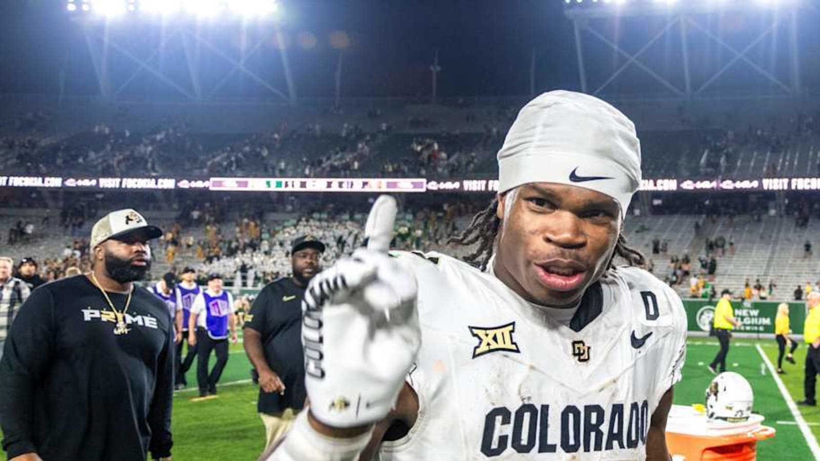 Colorado Buffaloes&#39; Travis Hunter Playfully Disses Miami&#39;s Cam Ward During NFL Draft Workouts
