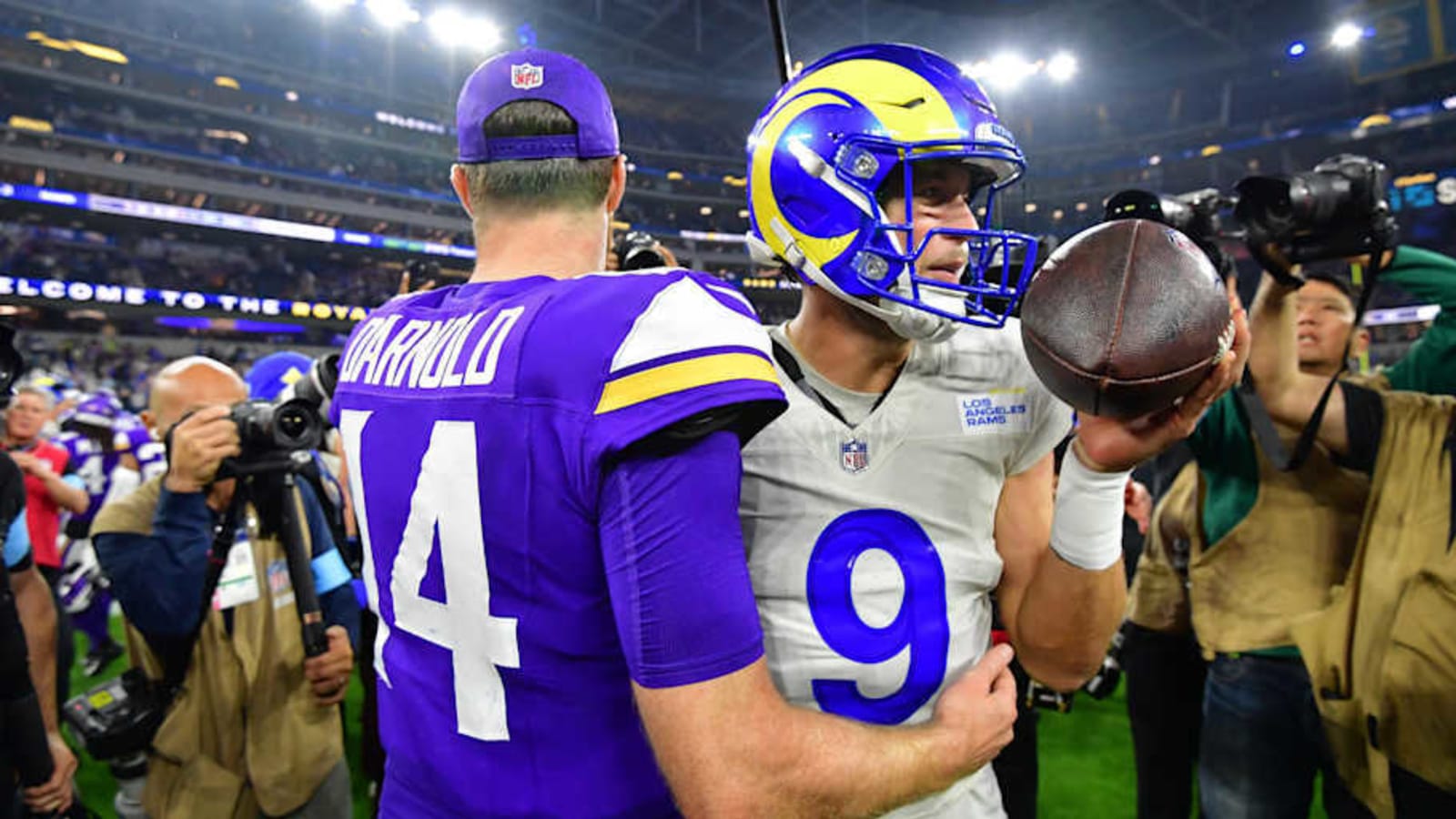 Vikings-Rams wild card round score predictions from the Vikings On SI