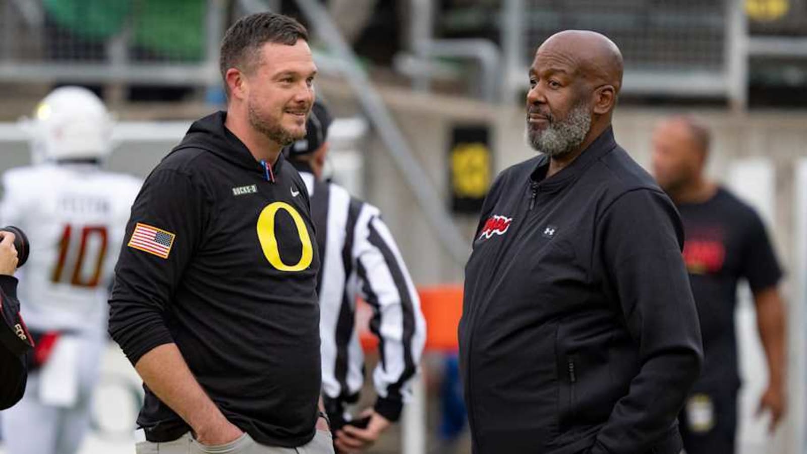 Maryland Terrapins Mike Locksley on Oregon Ducks: &#39;Deserving of No. 1 Ranking&#39;