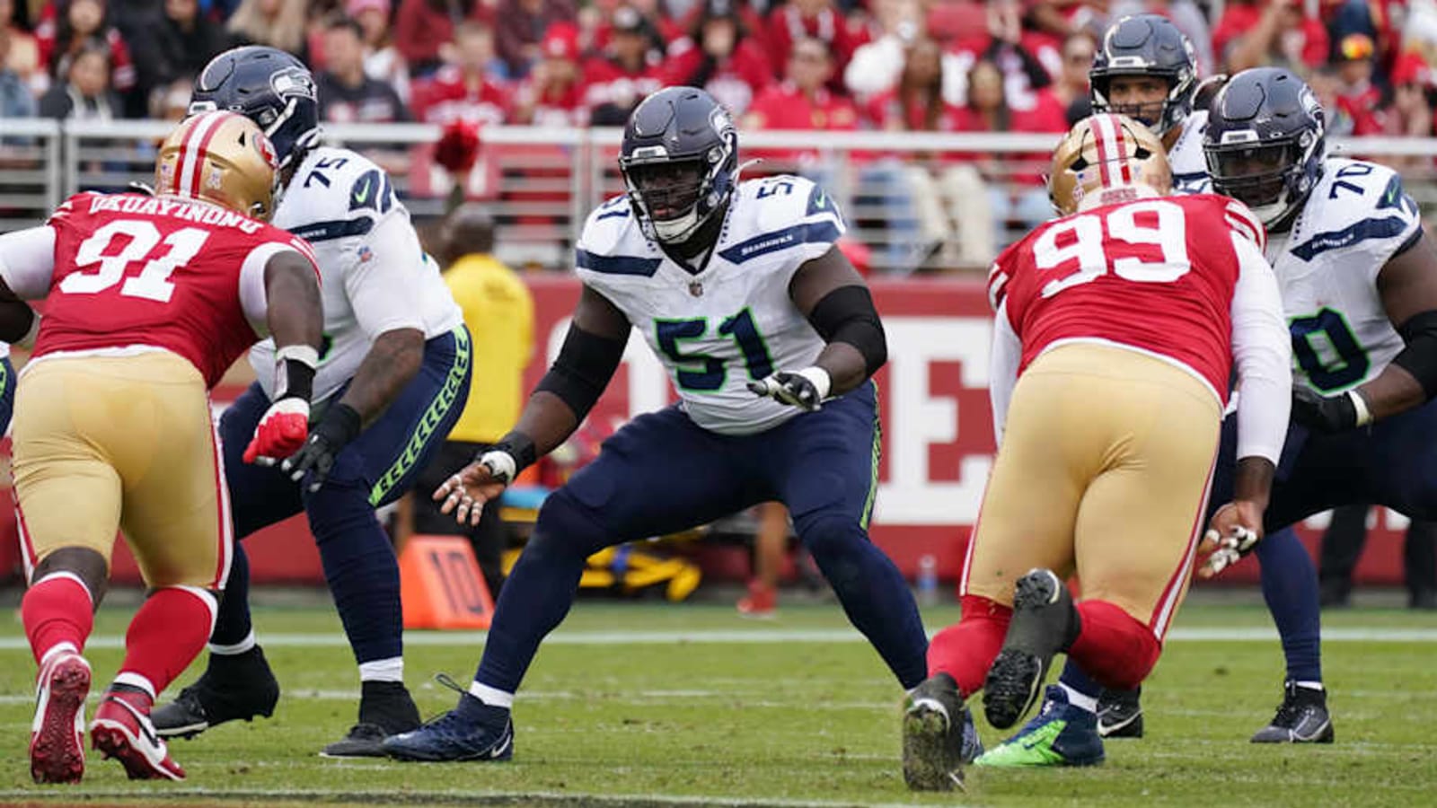 Seahawks&#39; Olu Oluwatimi, Abraham Lucas Impress in Season Debuts