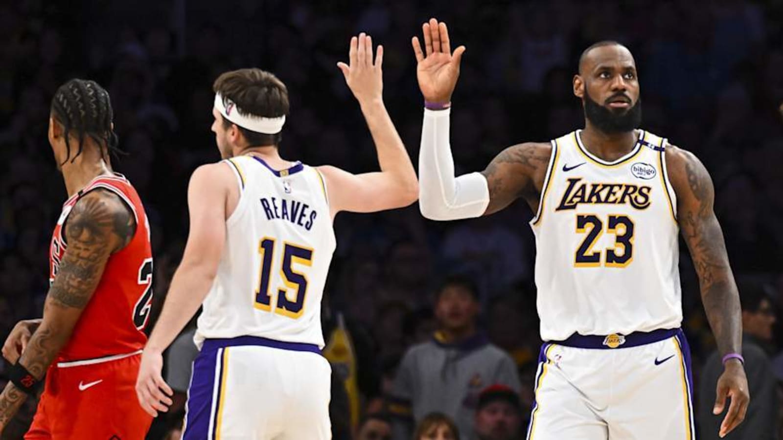 Lakers Announce Starting Lineup vs Chicago Bulls