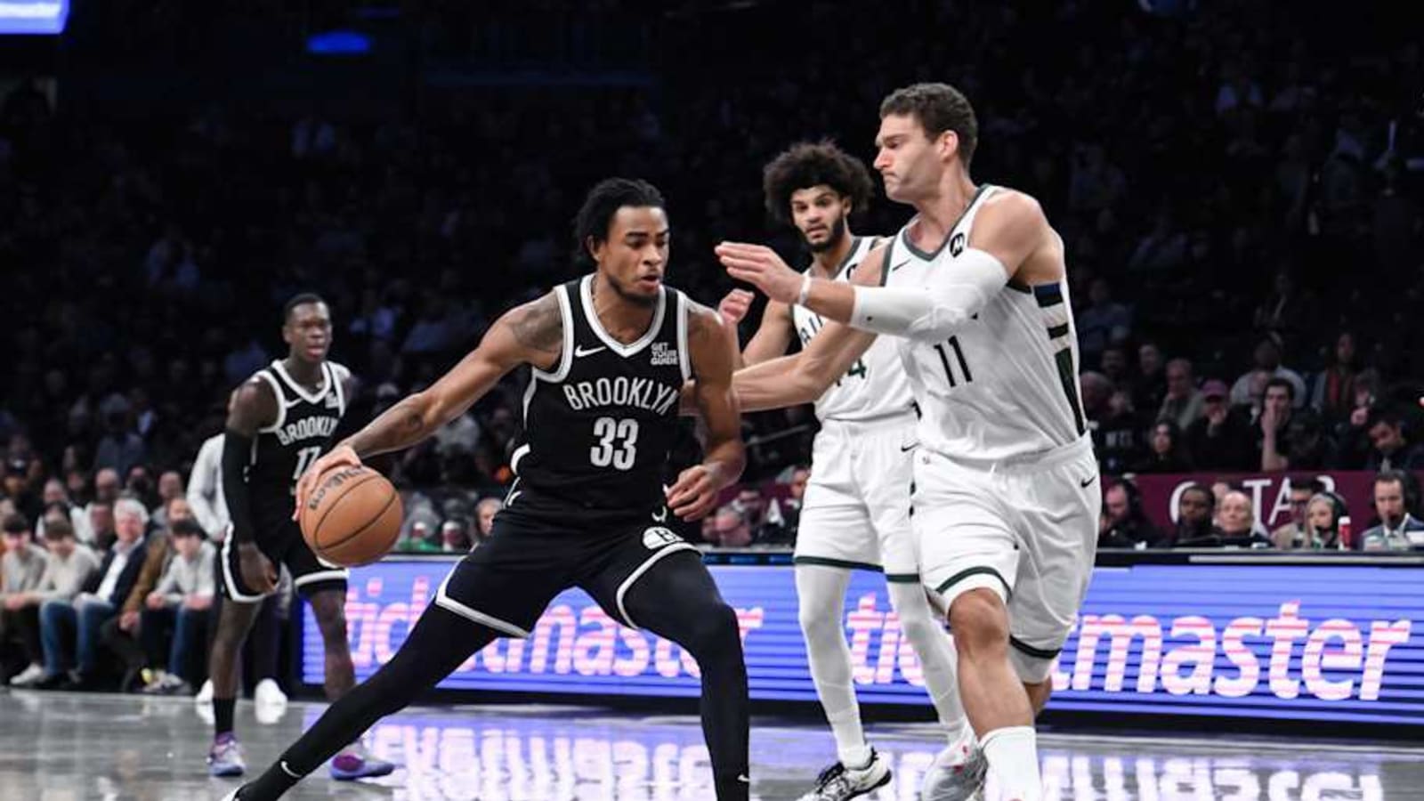 Nets&#39; Nic Claxton Slowly Improving
