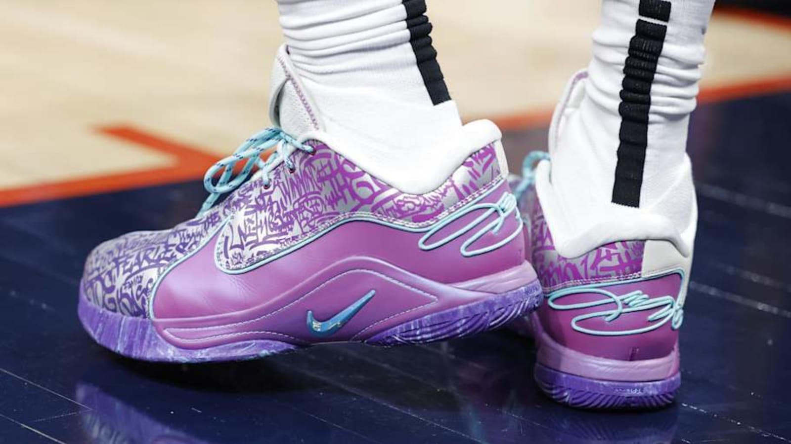 Fine Wine: LeBron James Debuts Nike LeBron 22 'Frozen Grapes'