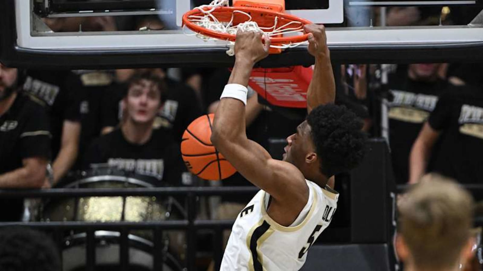 Watch: Purdue&#39;s Myles Colvin Opens Game with Steal, Breakaway Dunk vs. Ole Miss