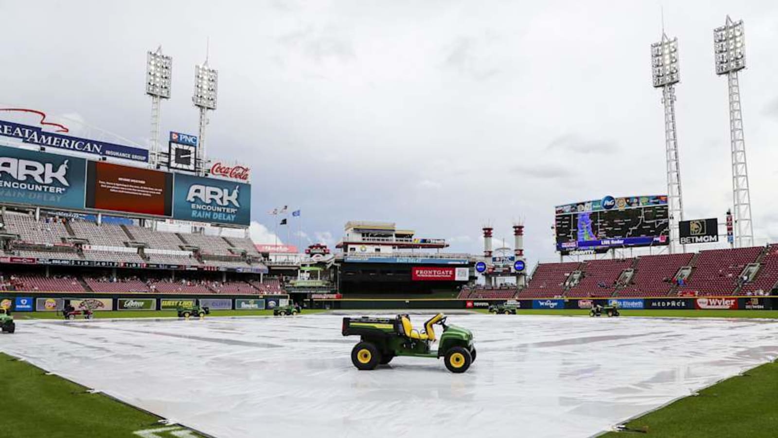 Reds vs. Giants Game Canceled on Friday Due to Rain