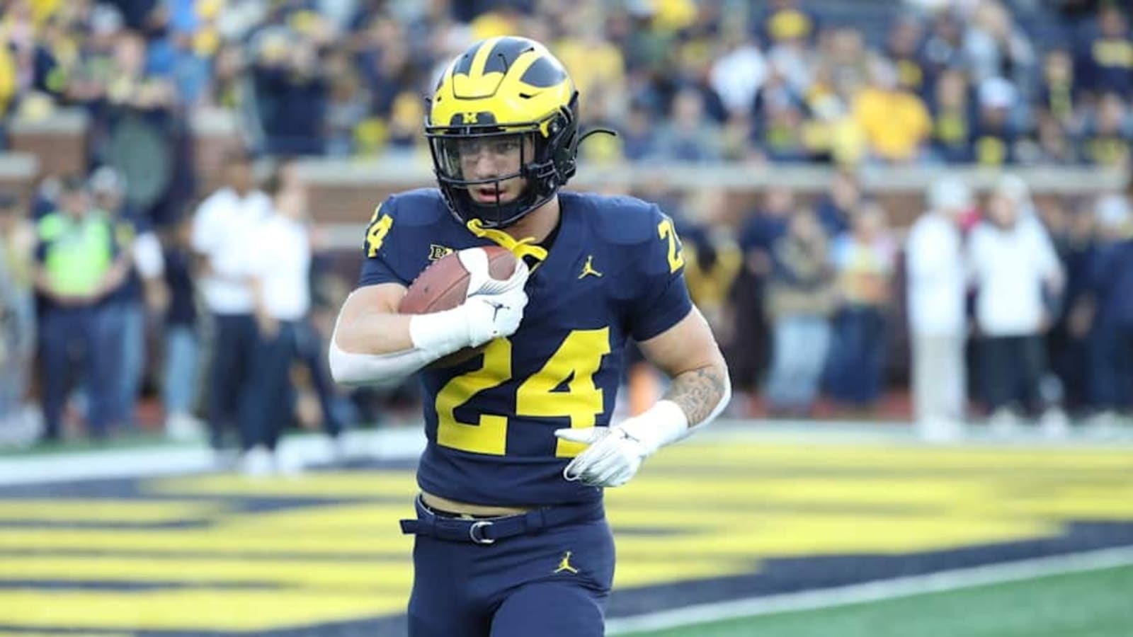 Michigan Football: RB Cole Cabana schedules visit with Big Ten foe