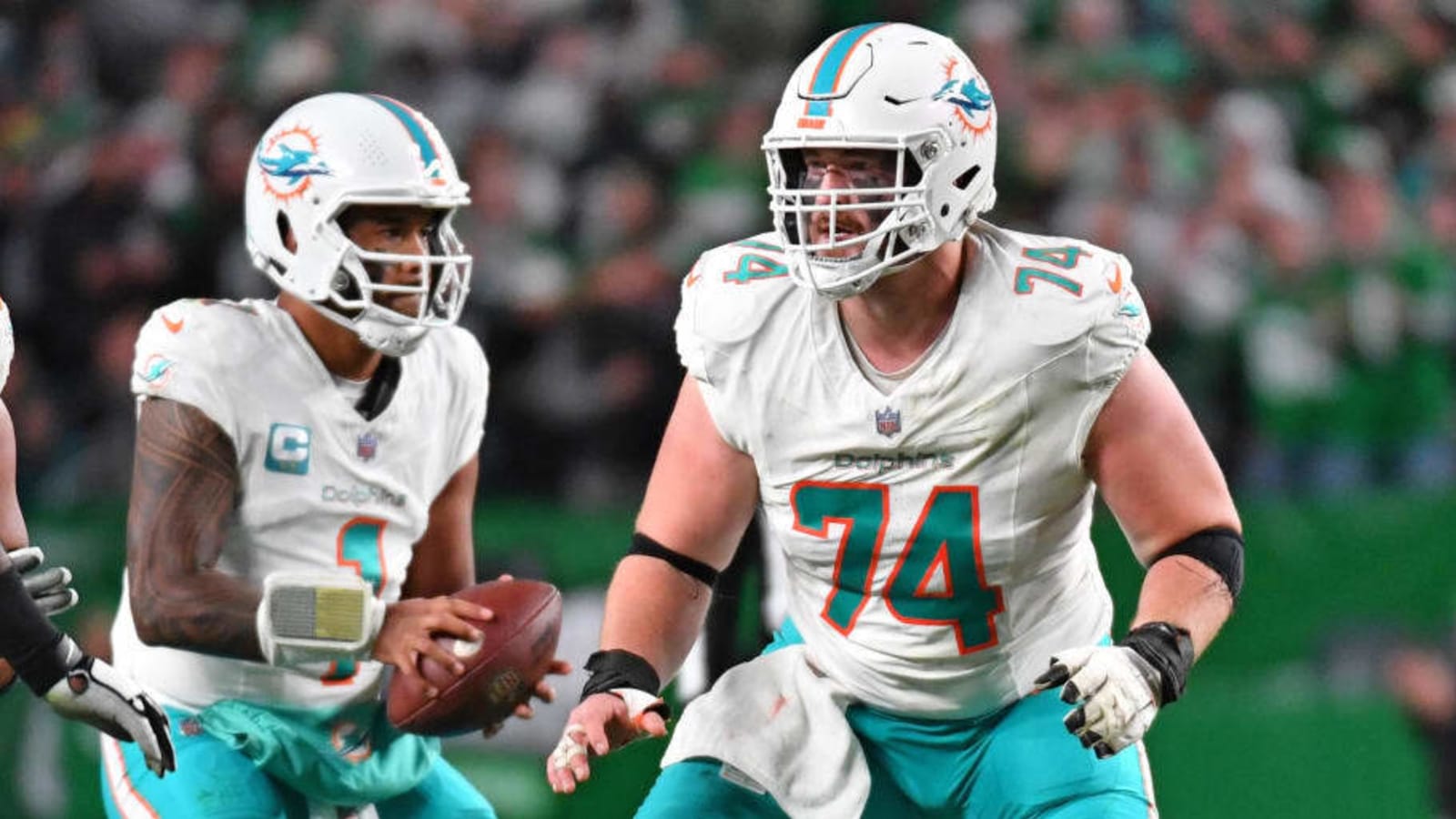 Number 74 and the Three Who Wore It Best for the Dolphins