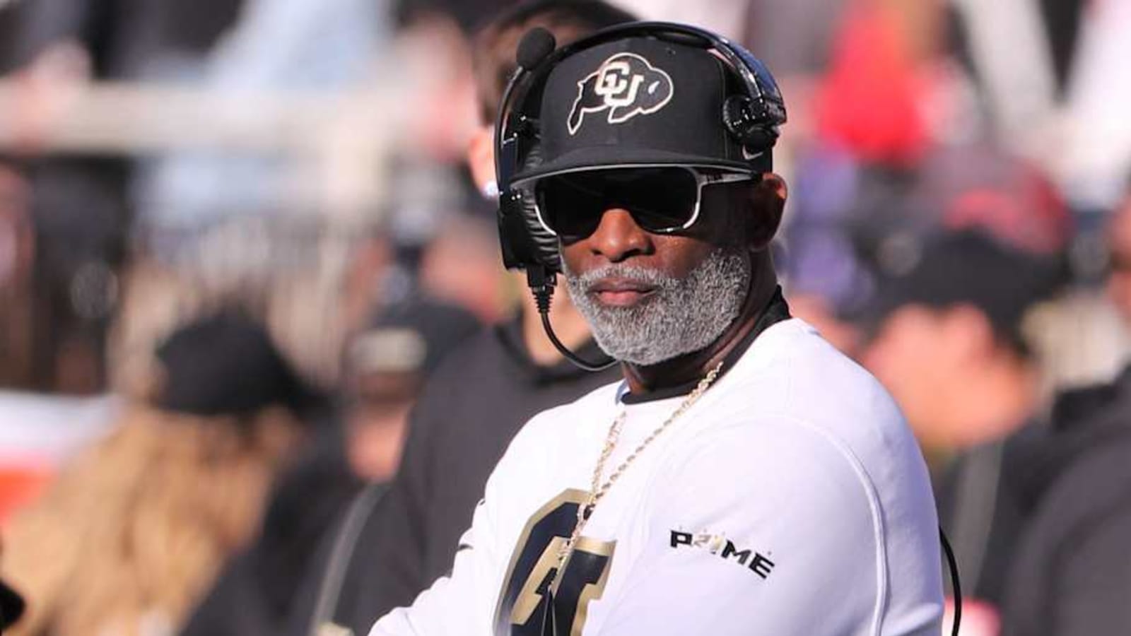 Deion Sanders Reacts to Titans Having No. 1 Pick