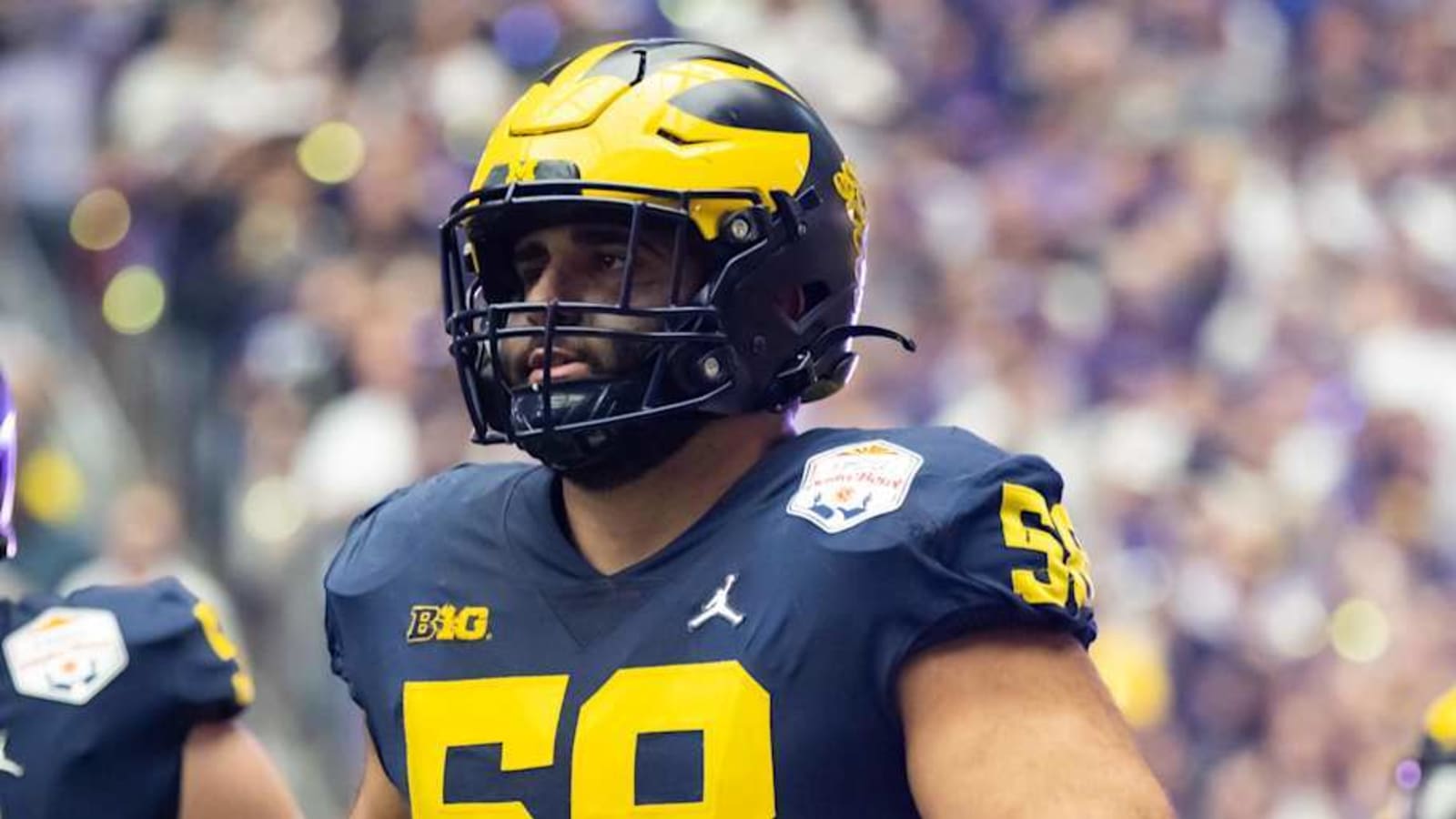 NEW: Michigan football loses starting offensive lineman to injury vs. Indiana