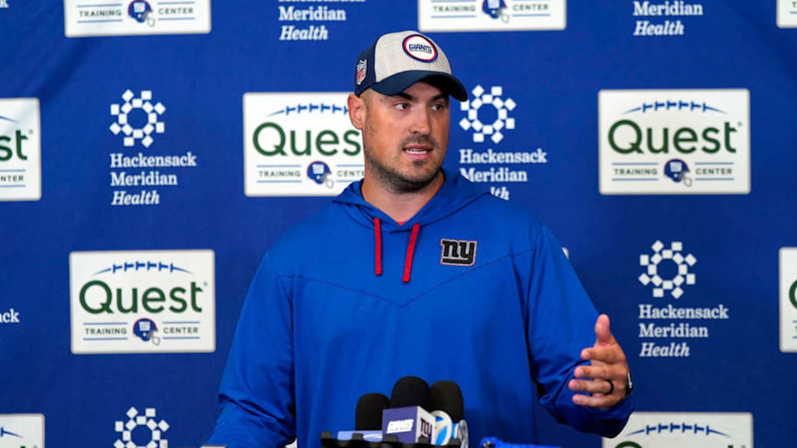 Mike Kafka Likes Direction Giants&#39; Offensive Line Has Taken