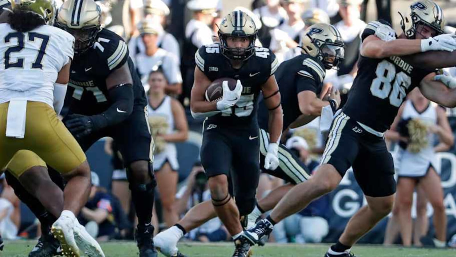 Opening Spread Released for Purdue vs. Oregon State