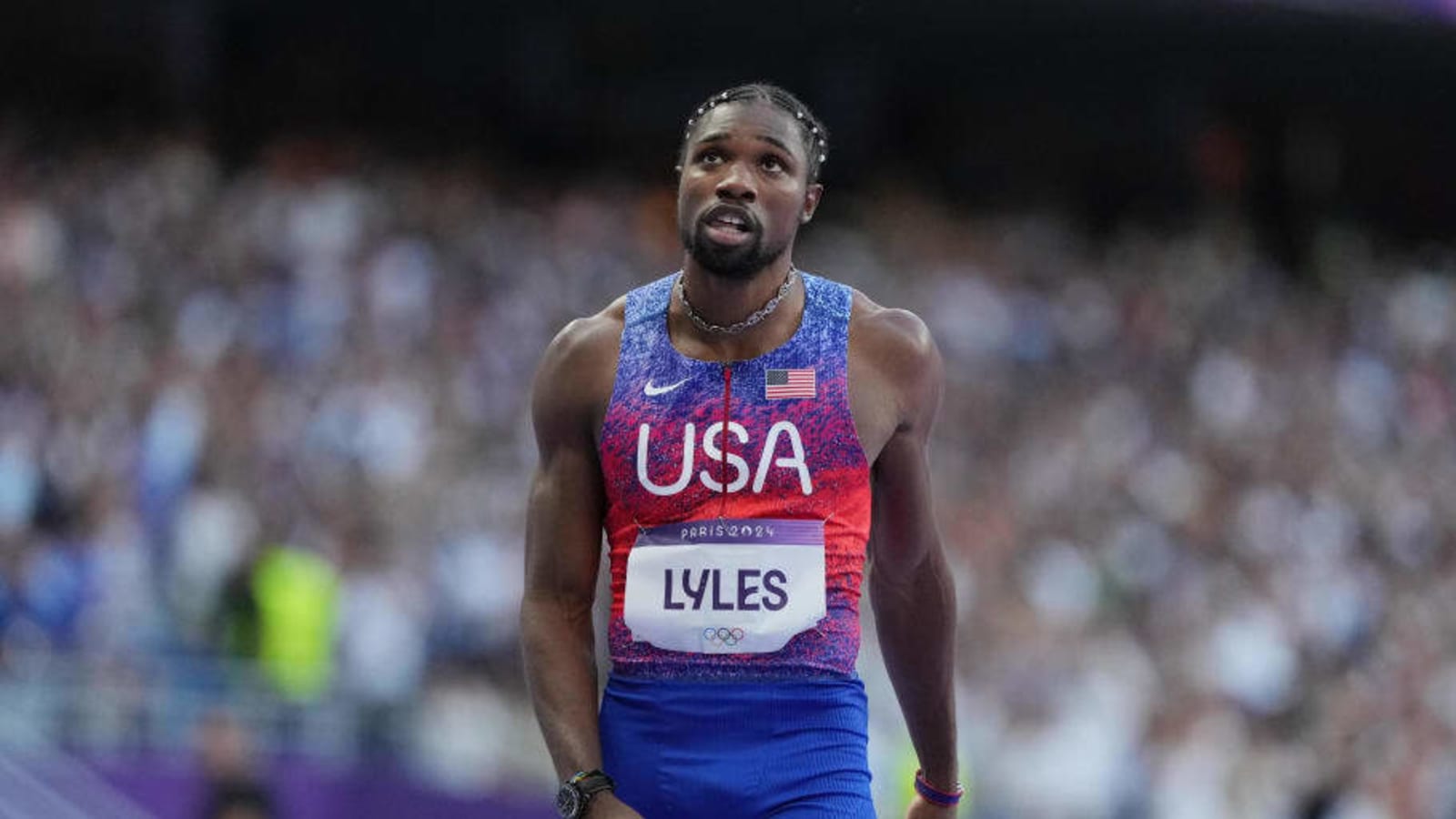 Noah Lyles Doesn&#39;t Know Knicks Star