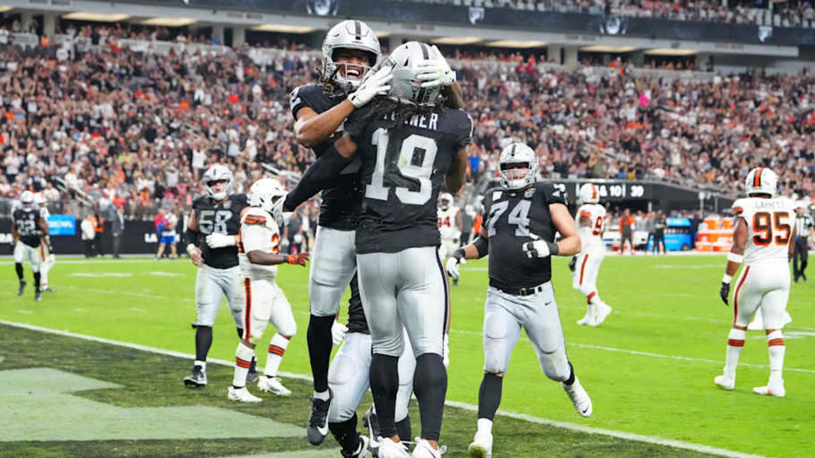 Raiders WR DJ Turner Talks First-Career TD