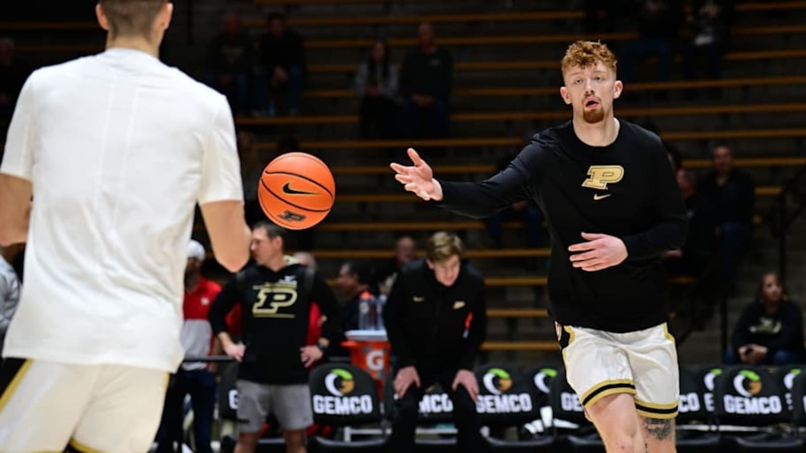 Purdue Center Will Berg Suffers Injury