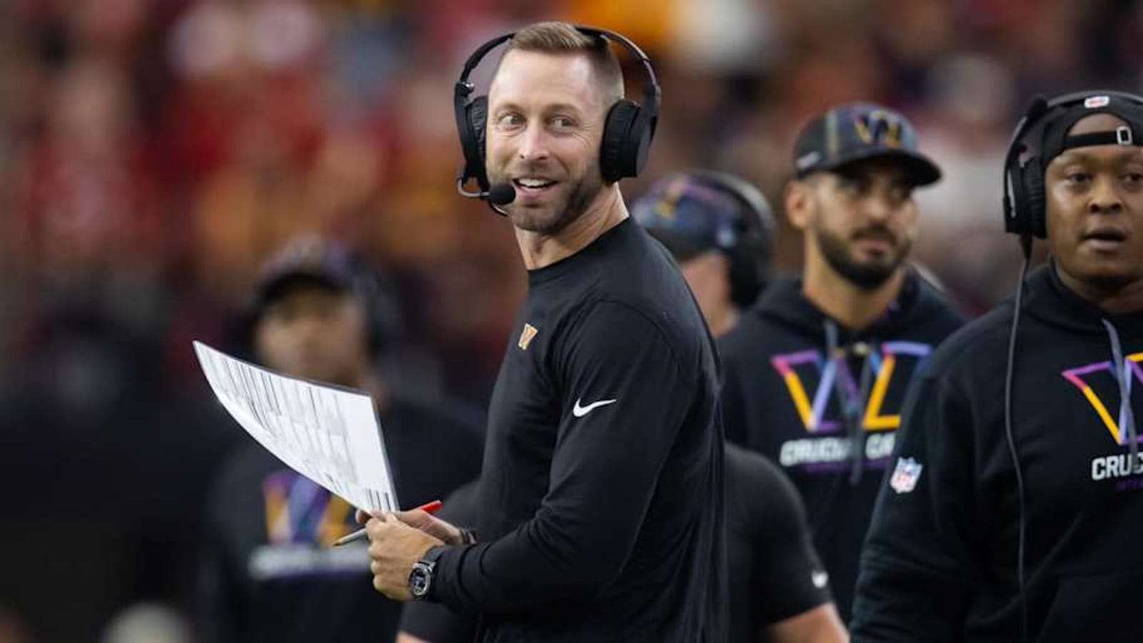 Commanders&#39; Kliff Kingsbury on Why Offenses Are Moving More Than Ever