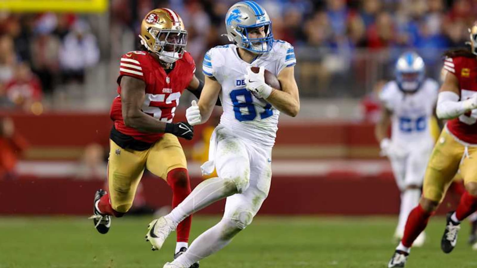 Sam LaPorta named dynasty fantasy football trade target after uptick to end 2024