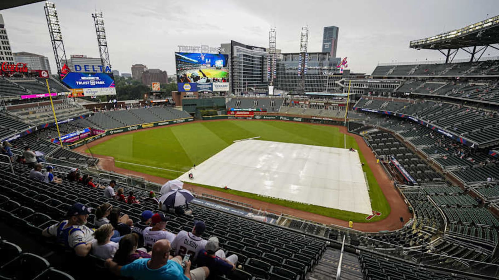 Miami Marlins&#39; Series Finale vs. Atlanta Braves Postponed Due to Inclement Weather