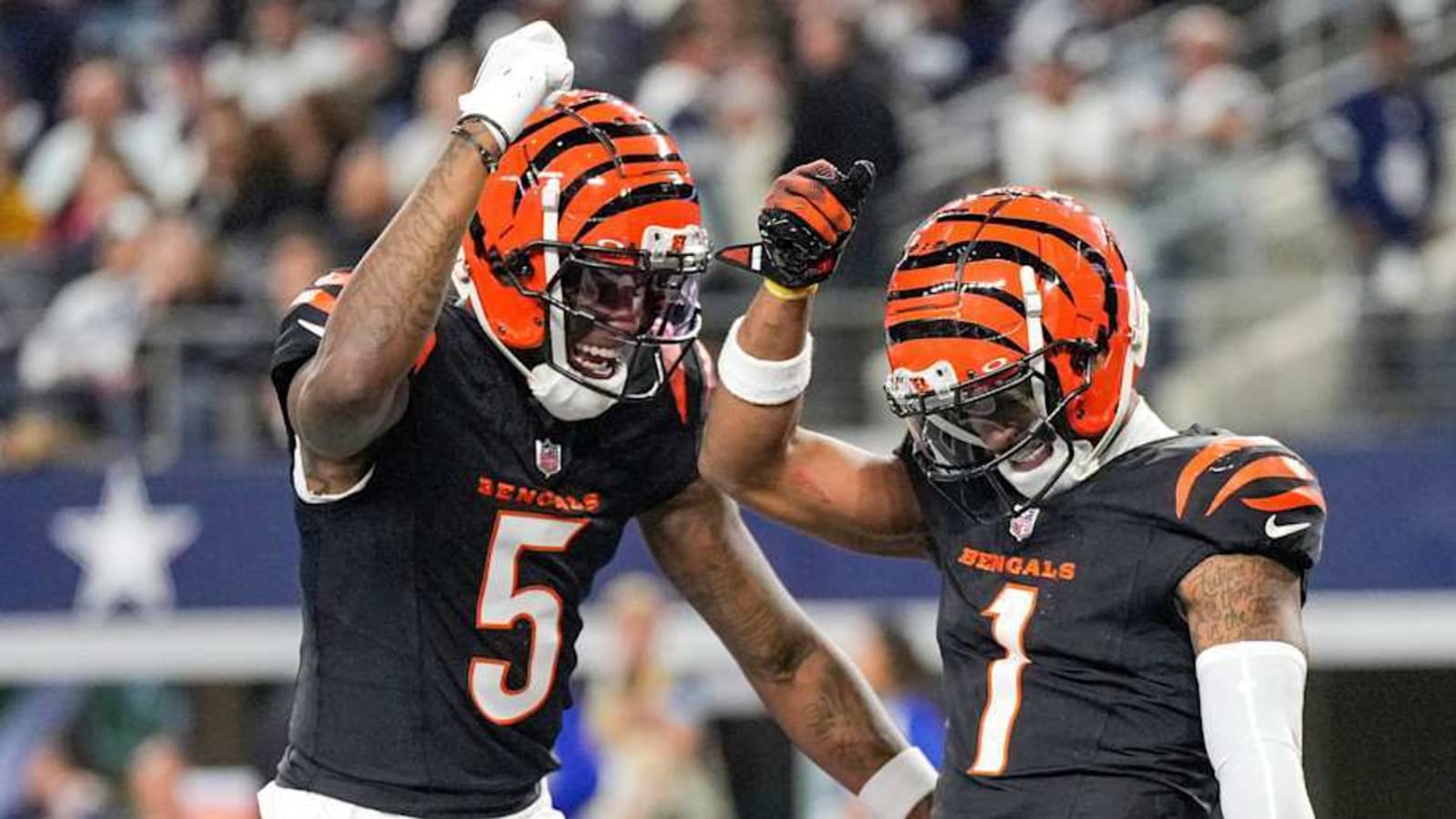  Ja&#39;Marr Chase Reacts to Bengals Using Franchise Tag on Tee Higgins
