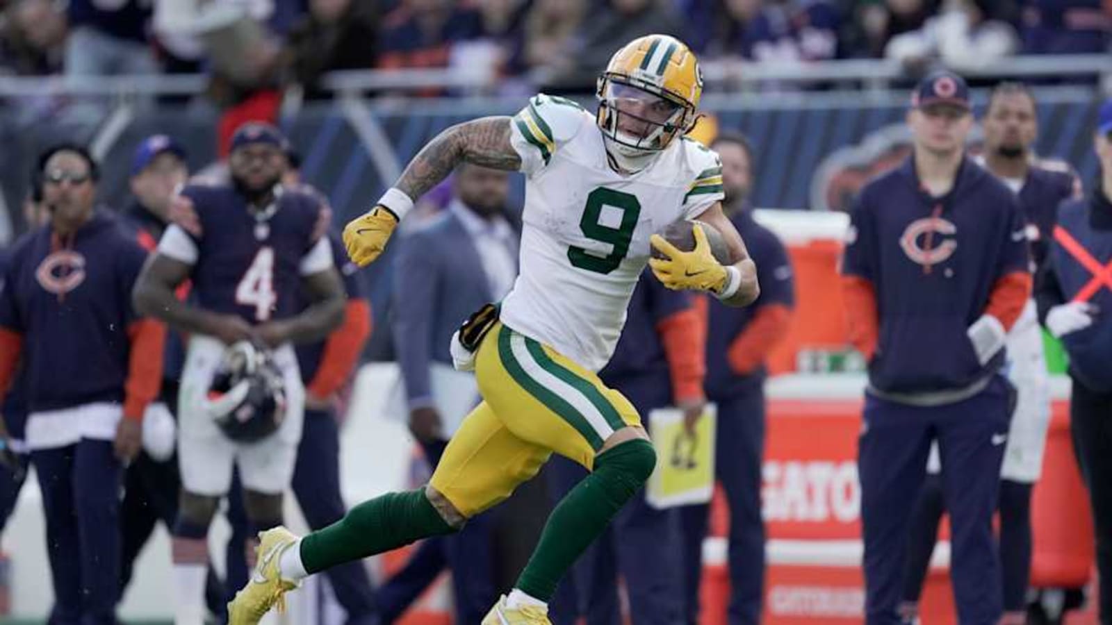 Packers-Bears Injury Report: Christian Watson Part of Huge List for Green Bay