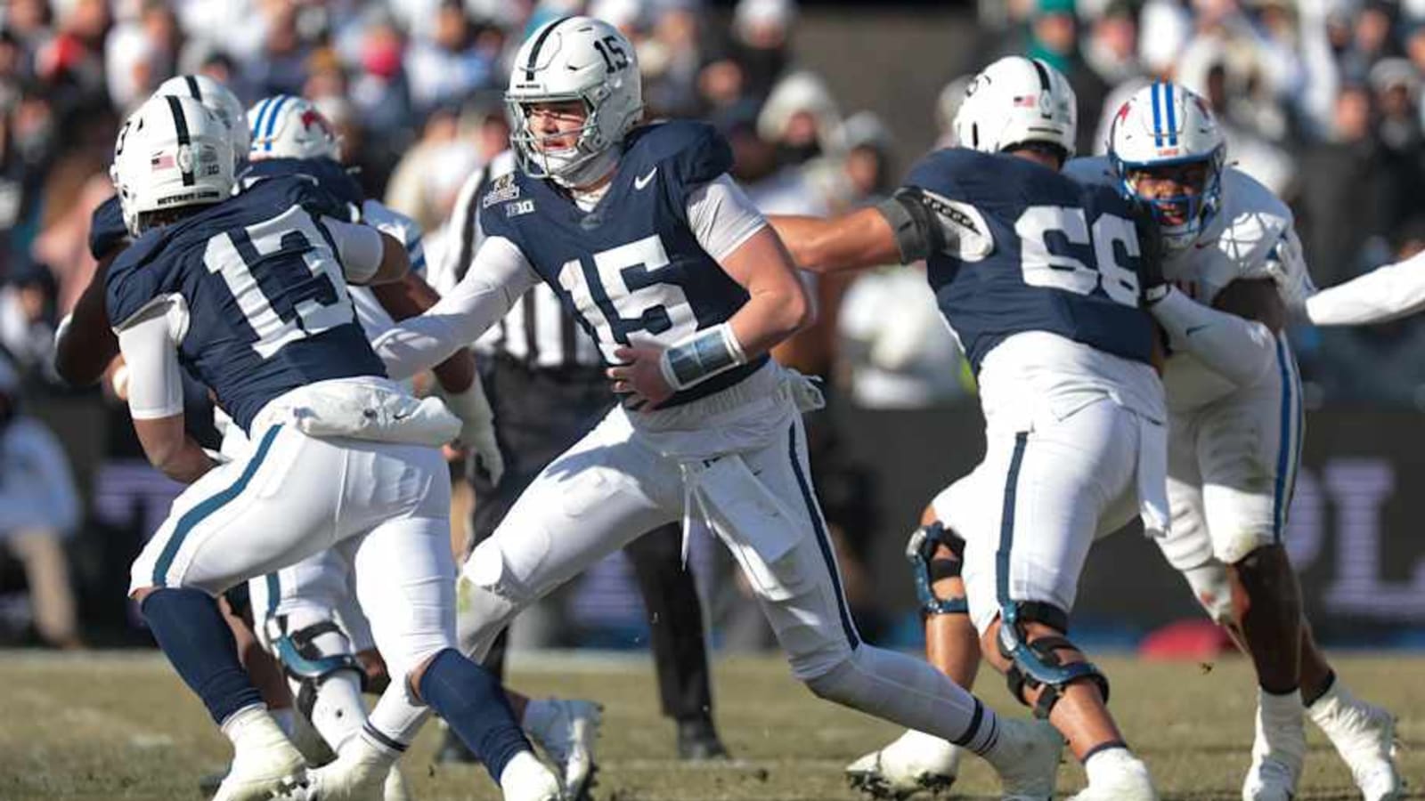 Penn State&#39;s Offensive Line Is Playing With a &#39;Nastiness&#39; This Postseason
