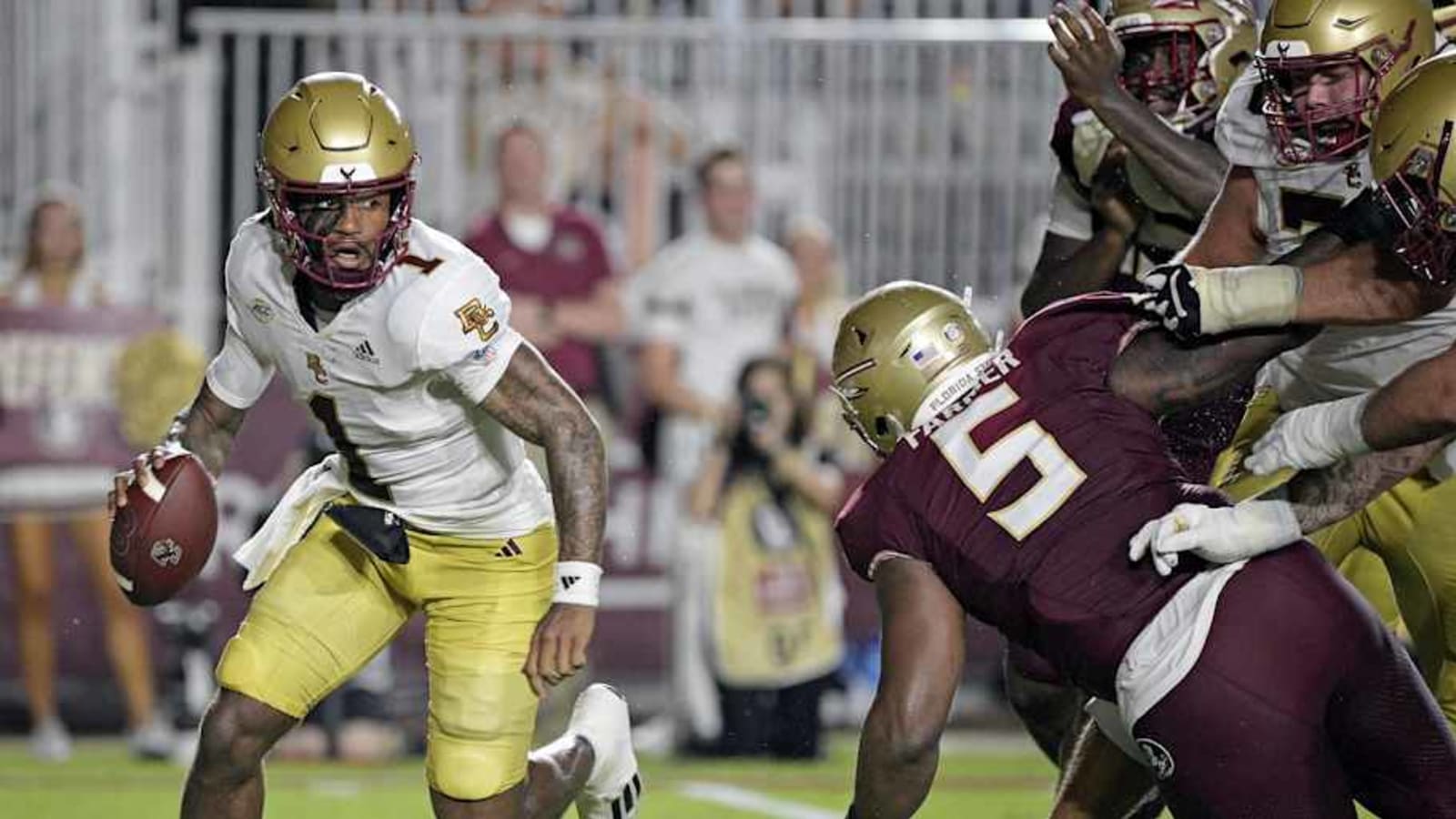 Boston College QB Thomas Castellanos Returning From Injury, Will Start vs. Virginia