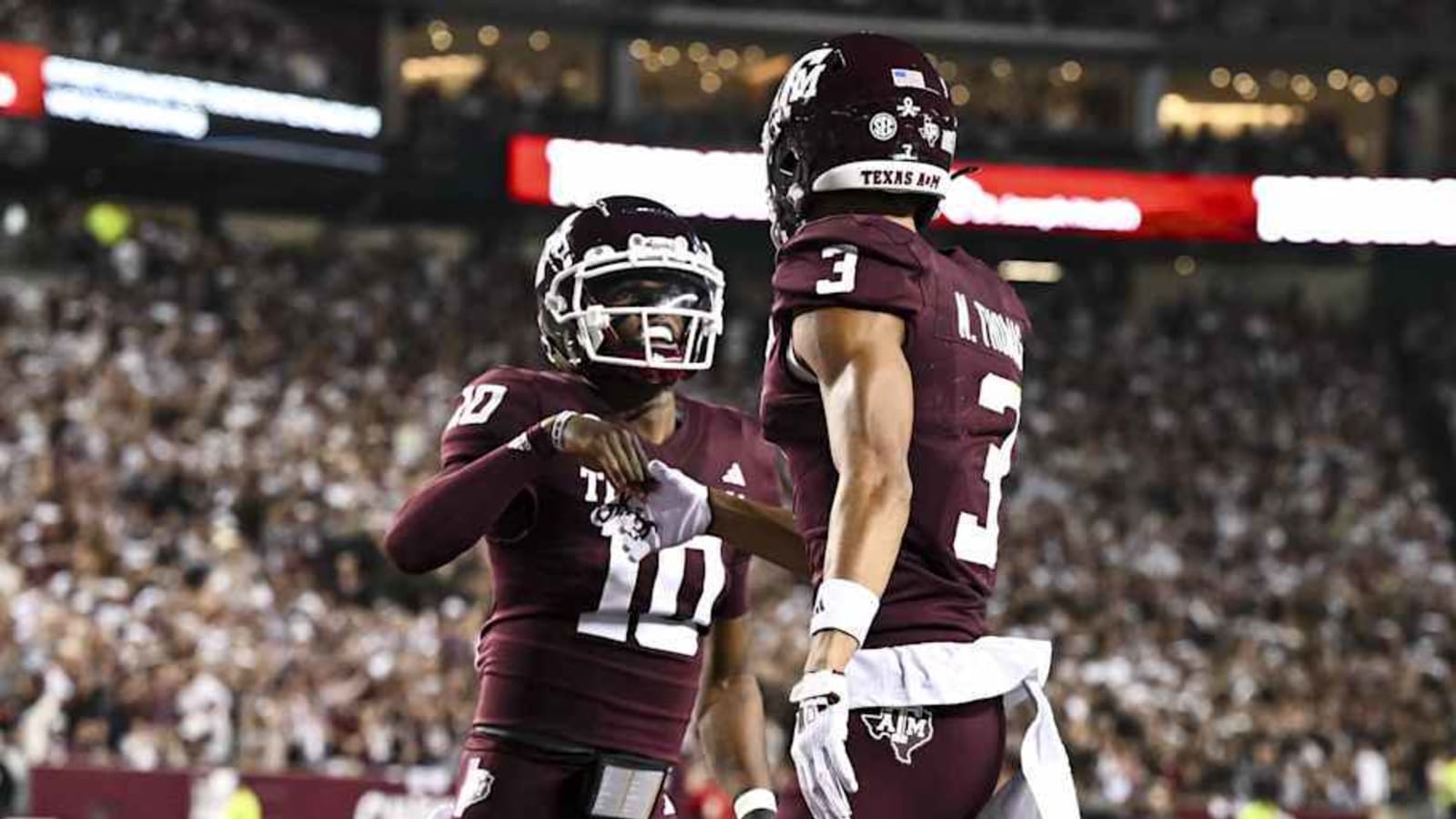 LOOK: Texas A&M QB Marcel Reed &#39;Not Giving Up&#39; on Noah Thomas?