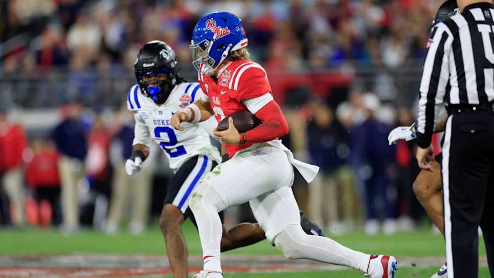 LOOK: Ole Miss QB Jaxson Dart Wins Gator Bowl MVP Honors