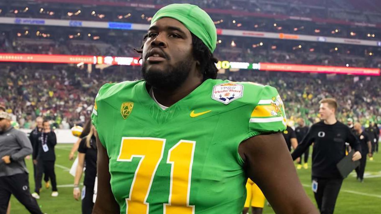 Cowboys are the Early Favorite to Land Oregon OT George Silva