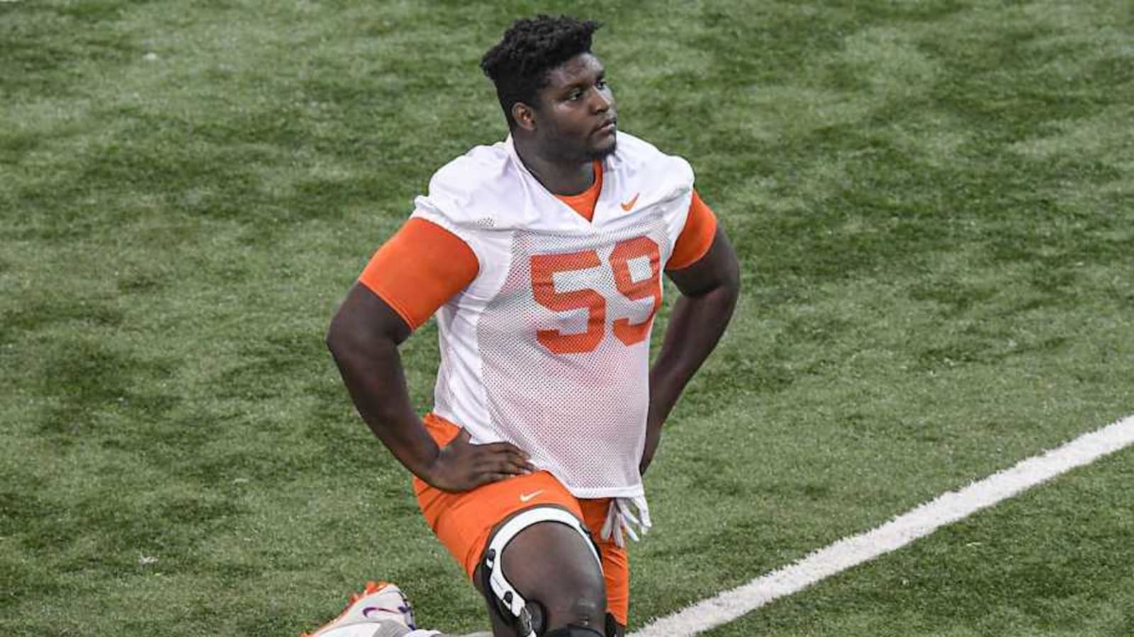 Clemson Tigers Offensive Lineman Will Miss Rest of Season Due to ACL Injury