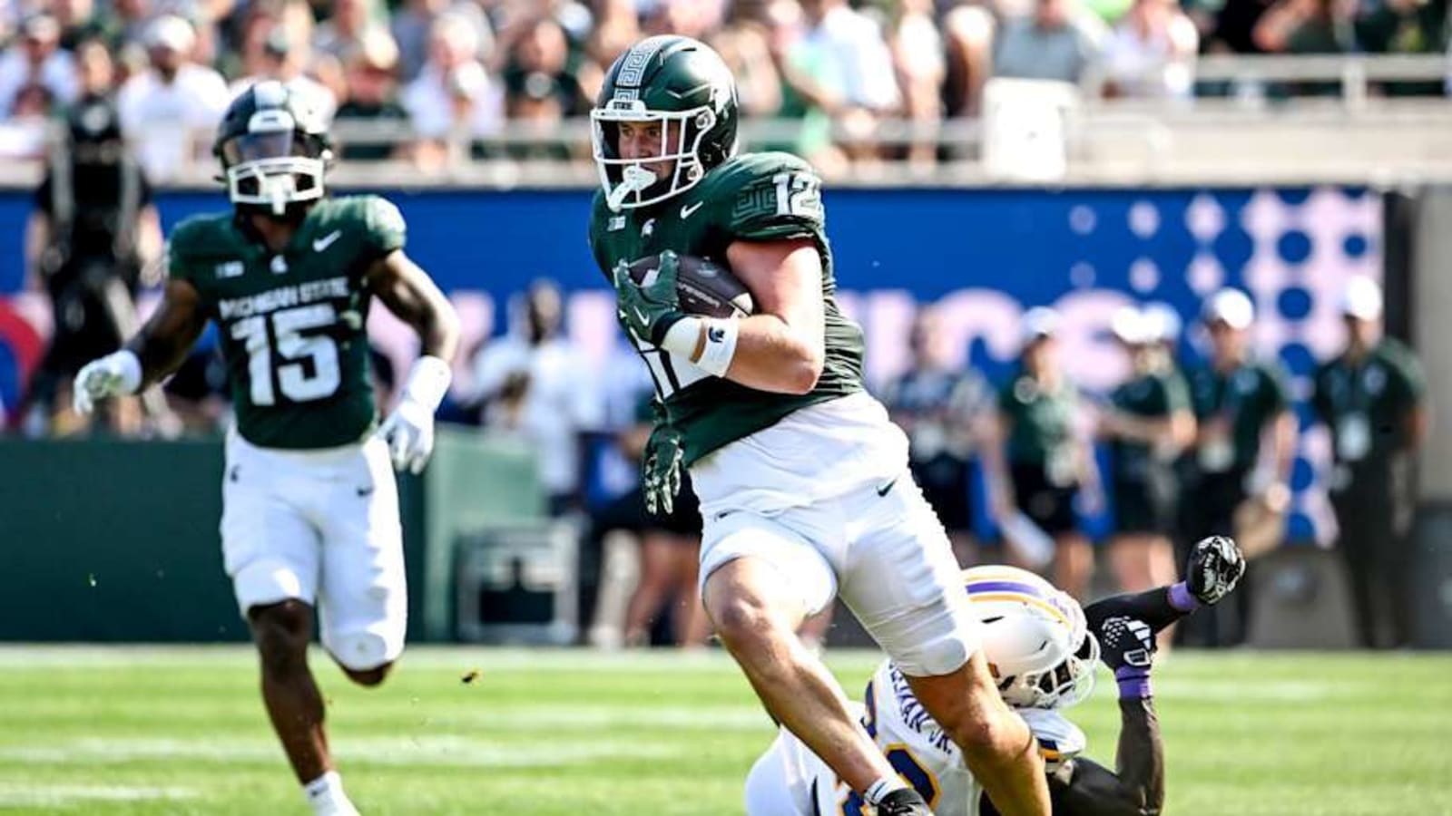 Recapping TE Jack Velling's First 6 Games as a Spartan Yardbarker