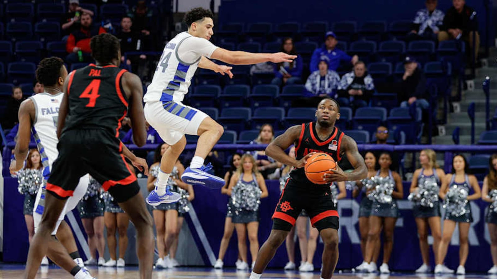Air Force Men&#39;s Basketball Shut Down in Second Half in Latest League Loss