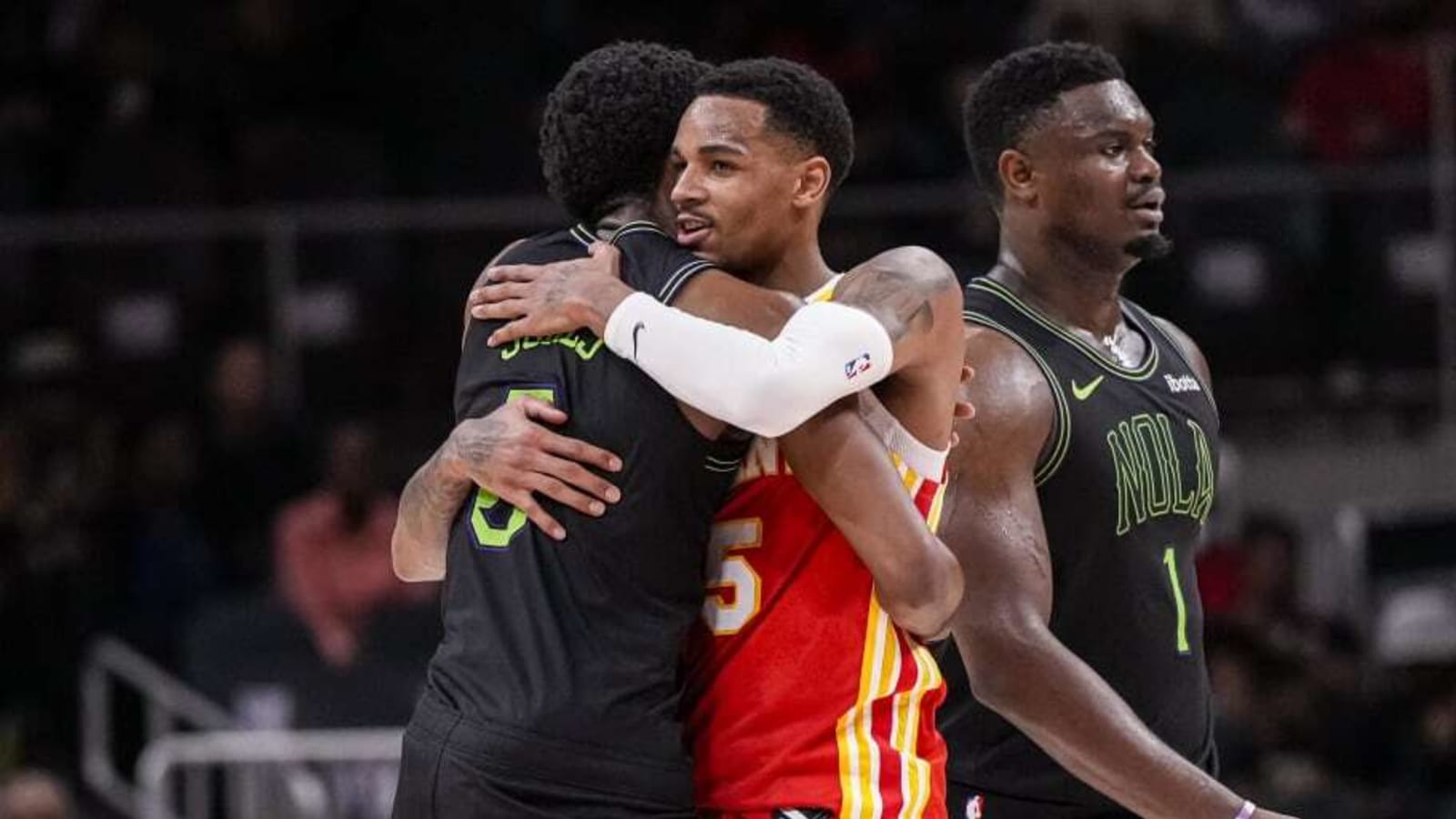 Zion Williamson Reacts To Dejounte Murray News