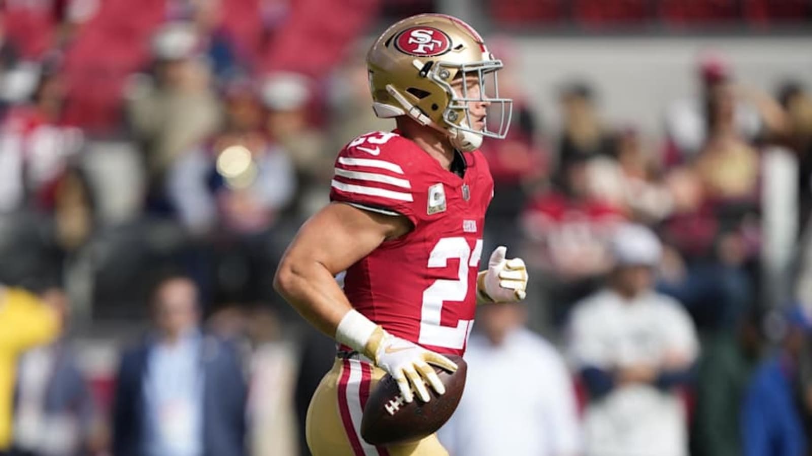49ers RB Christian McCaffrey Says He&#39;s Getting Better