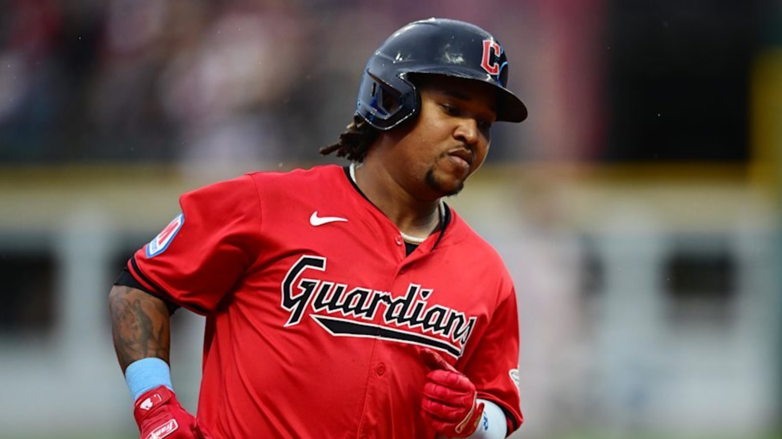 Guardians Star Named 2024 Hank Aaron Award Finalist