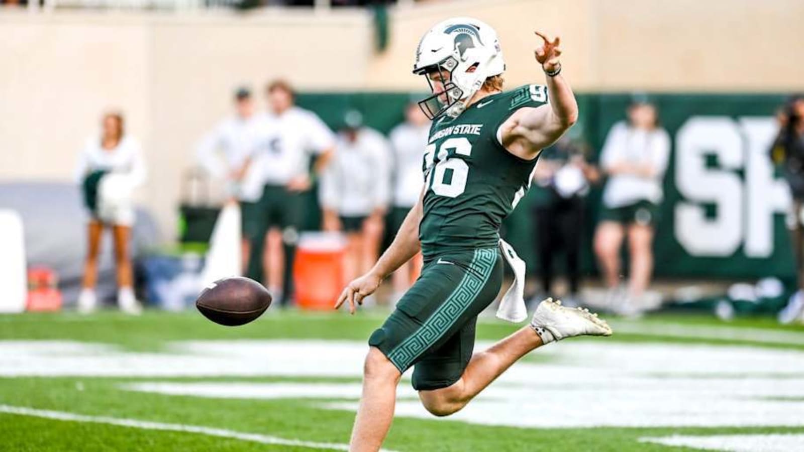 Spartans Have Another Elite Punter at Their Disposal