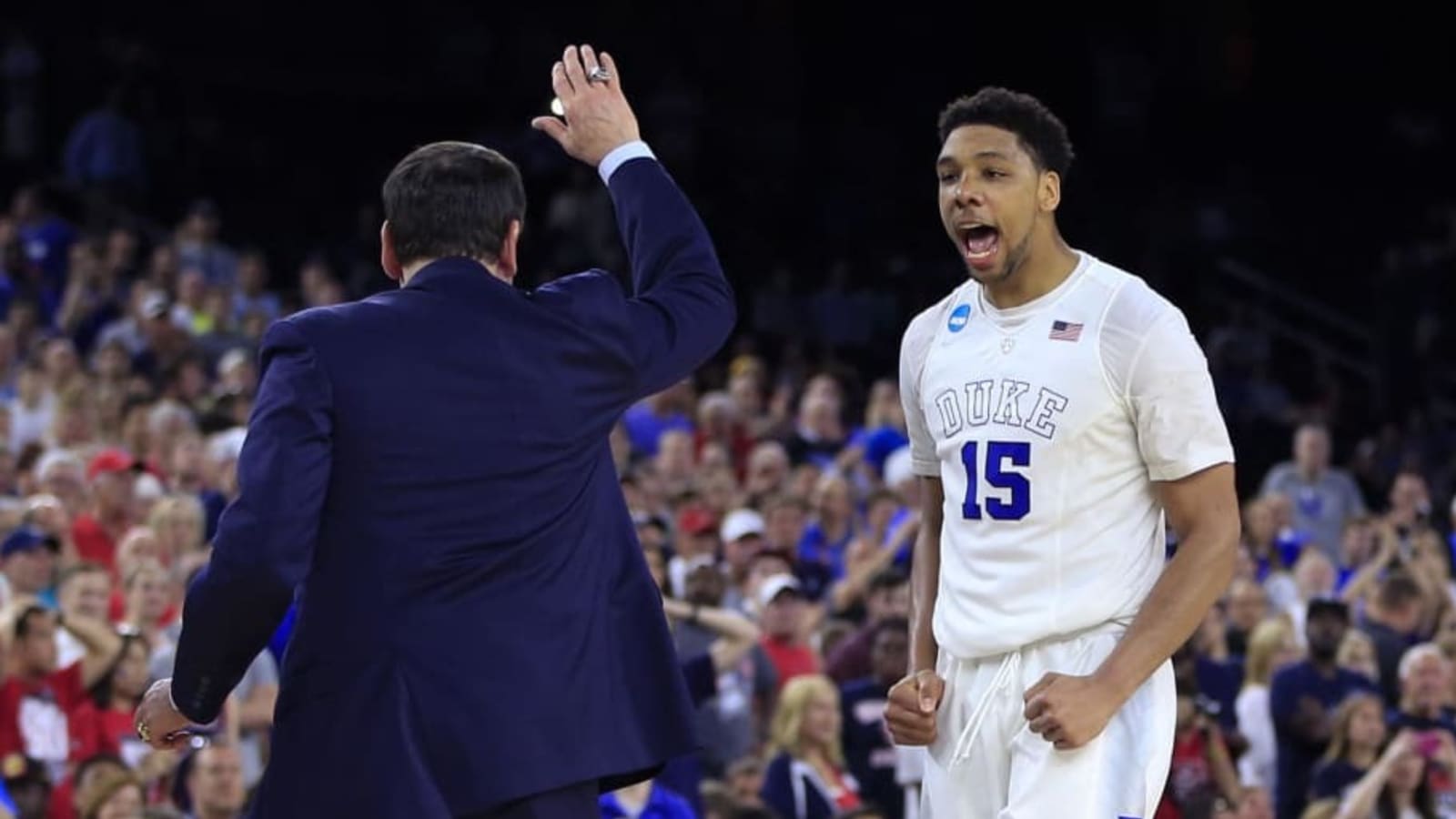 Duke Basketball Star Arrives Sharing Championship Vibes