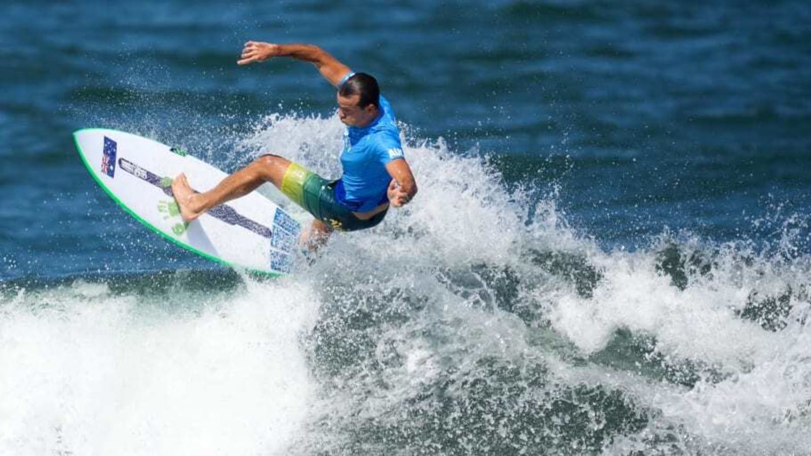 Athletes Have Special Spectator for Surfing at 2024 Summer Olympic Games