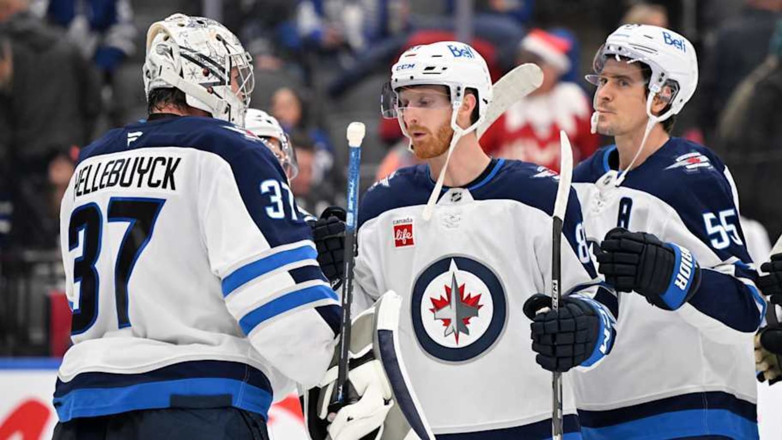 Pair of Jets Forwards Enter Rocket Richard Race
