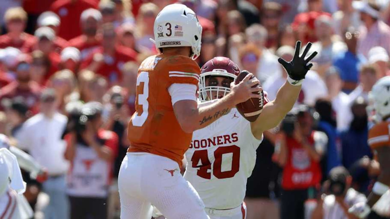 Watch: Texas Longhorns vs. Oklahoma Sooners Red River Rivalry Breakdown With Publisher Matt Galatzan