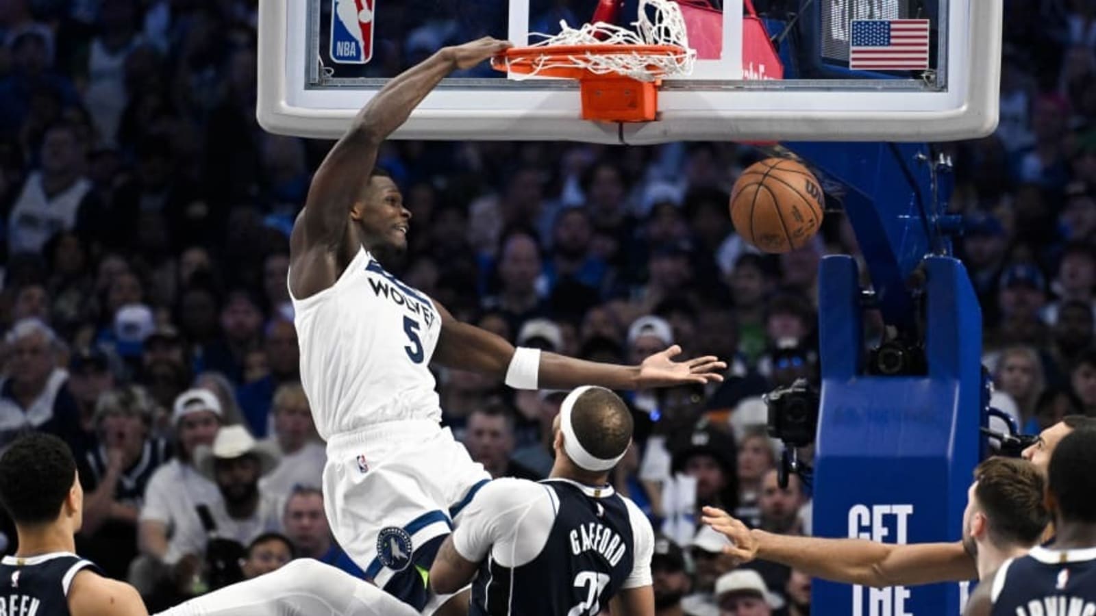 Report: Anthony Edwards signs Adidas extension worth &#39;eight figures annually&#39;