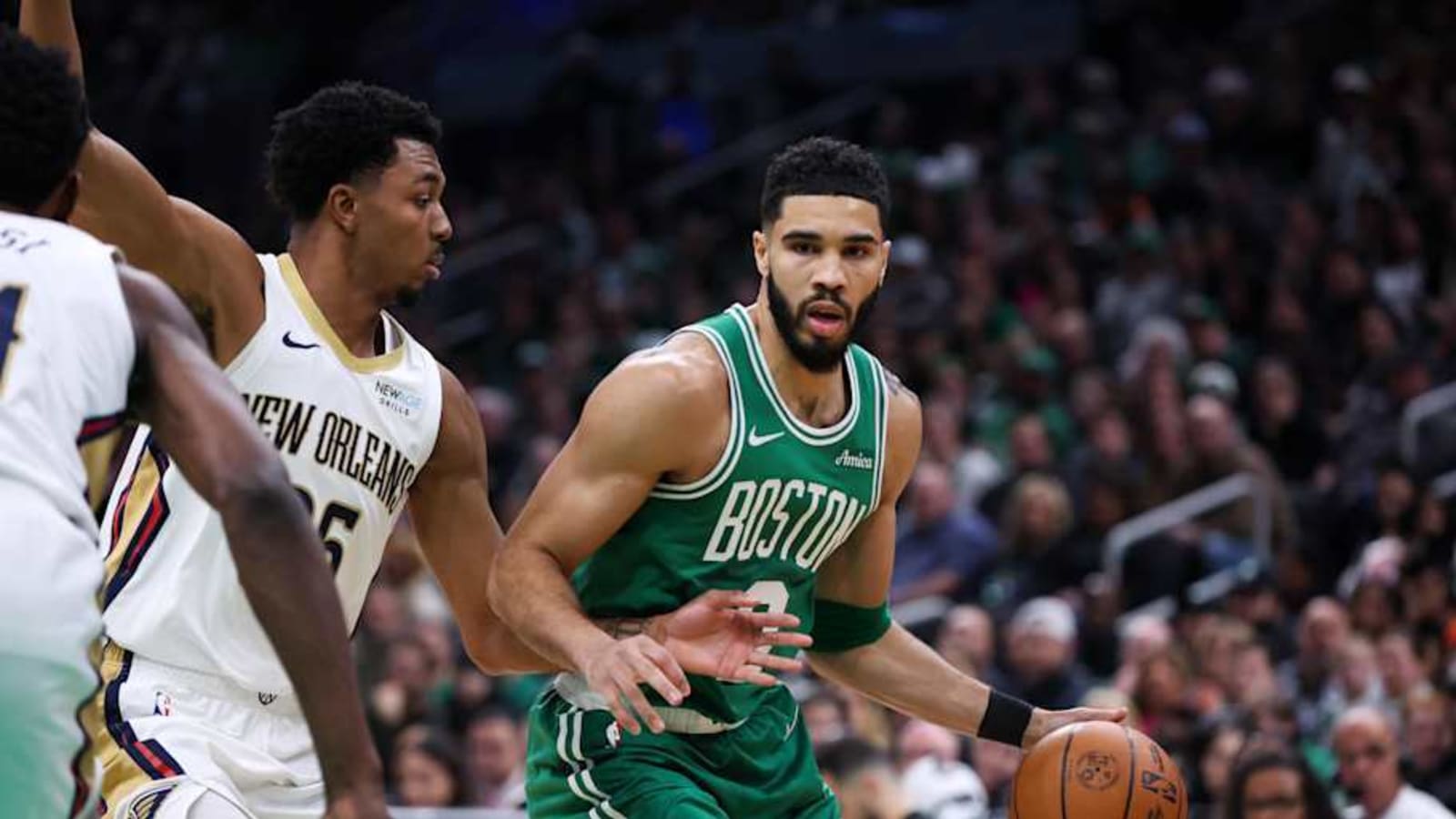 Jayson Tatum Makes Bold Prediction for Pelicans Star