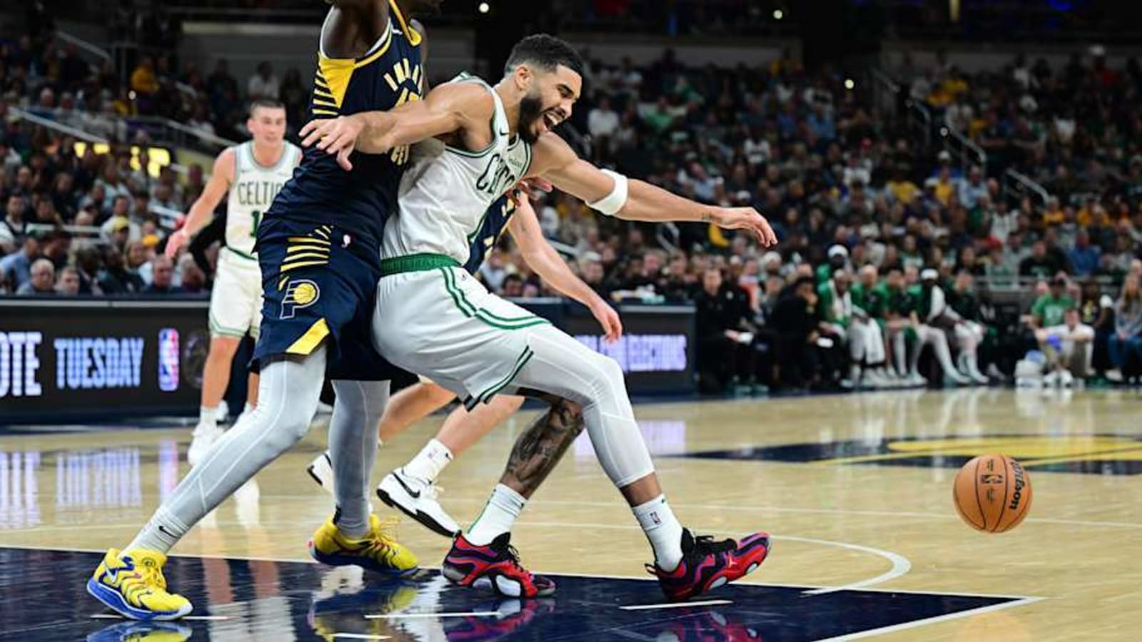 Jayson Tatum Debuts "Spider-Man" Sneakers for Halloween