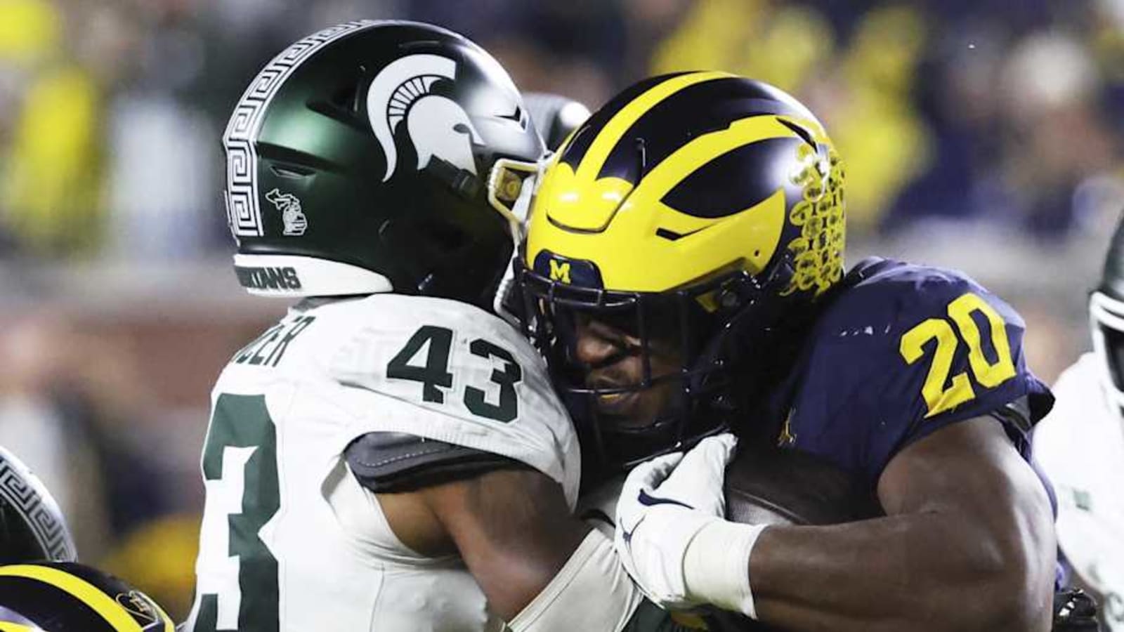 Watch: Fight breaks out after Michigan defeats Michigan State