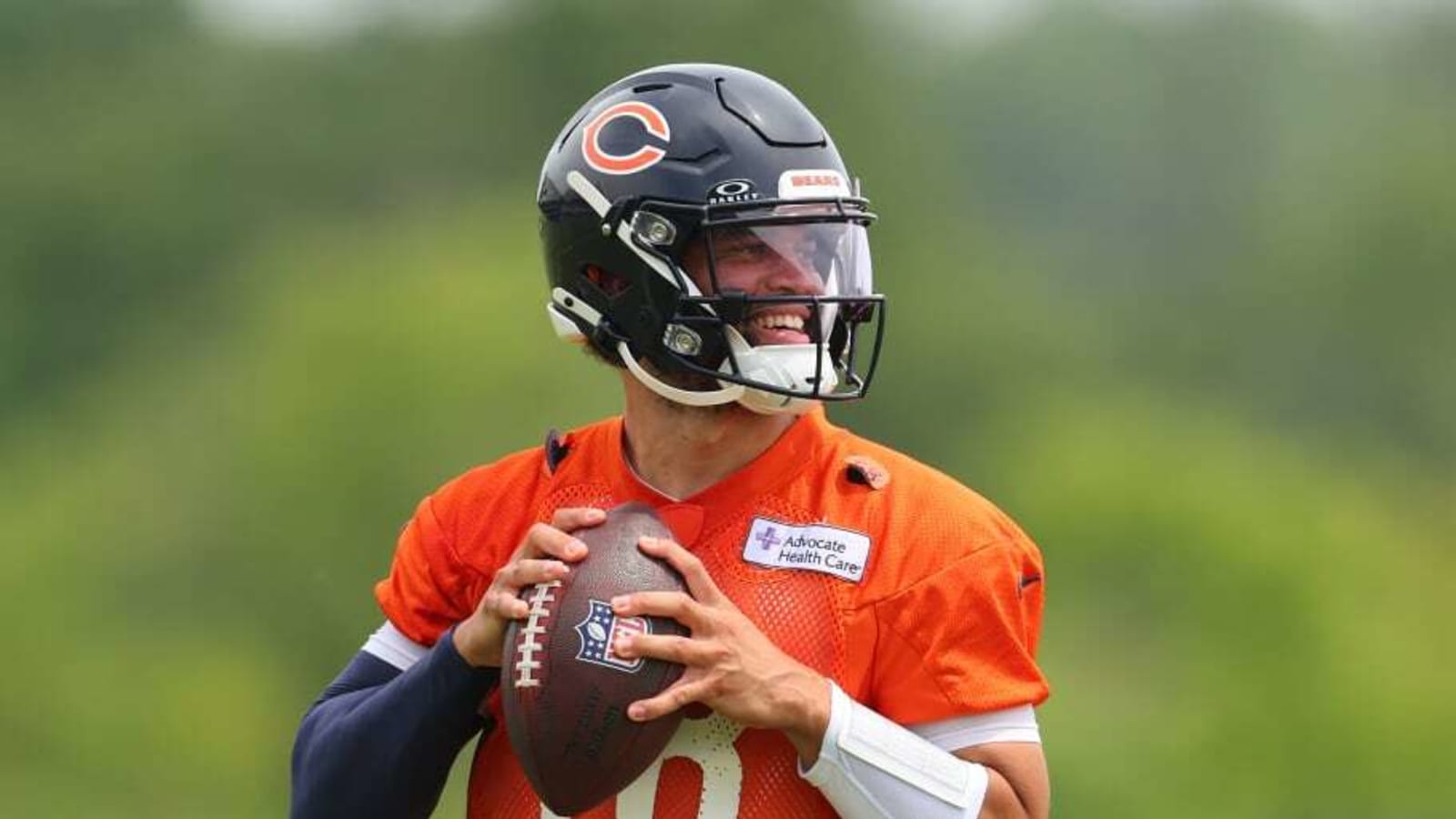 Top 2024 draft pick Bears QB Caleb Williams looks sharp at training camp so far